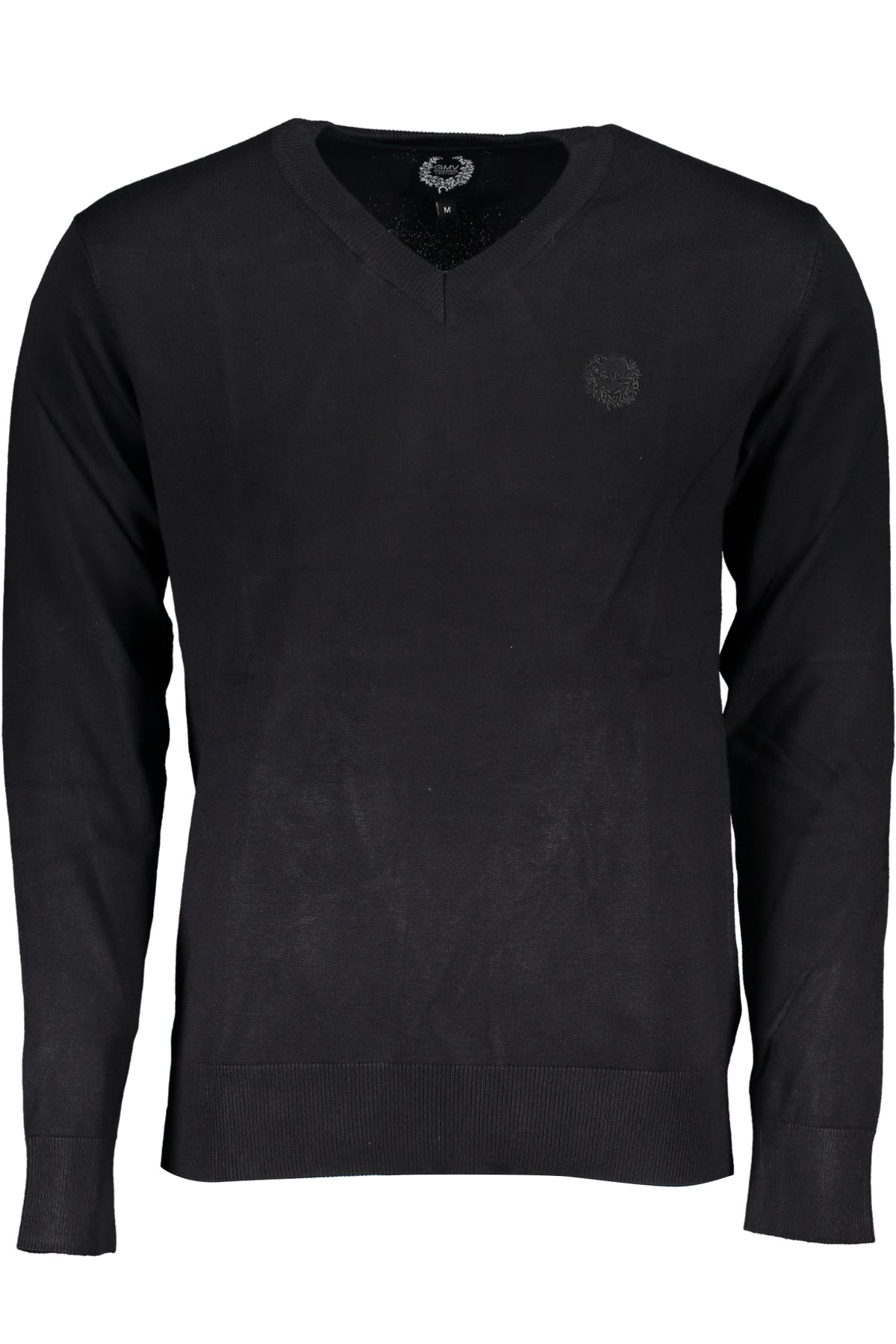 GIAN MARCO VENTURI MEN'S BLACK SWEATER