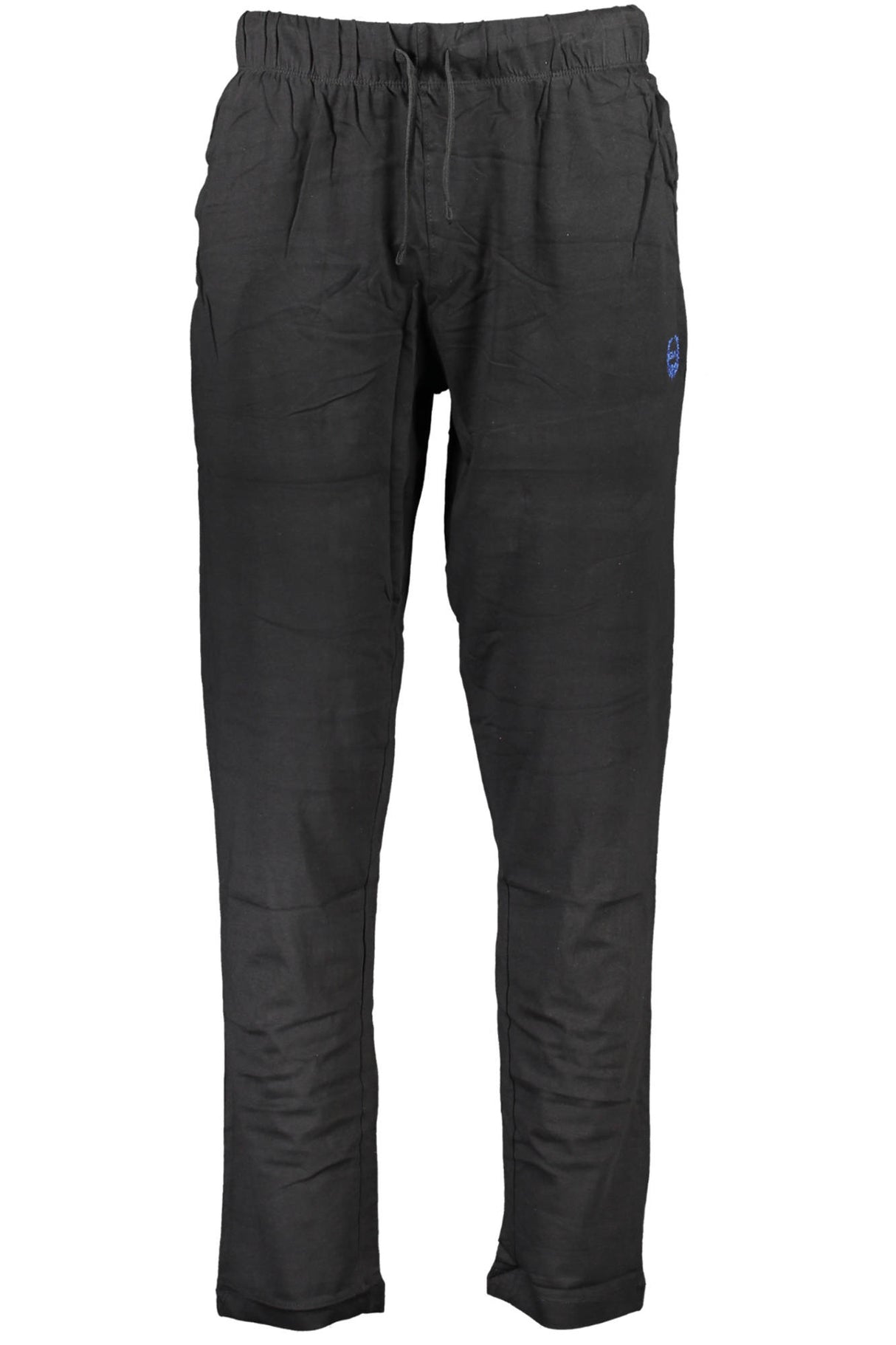 GIAN MARCO VENTURI BLACK MEN'S PANTS