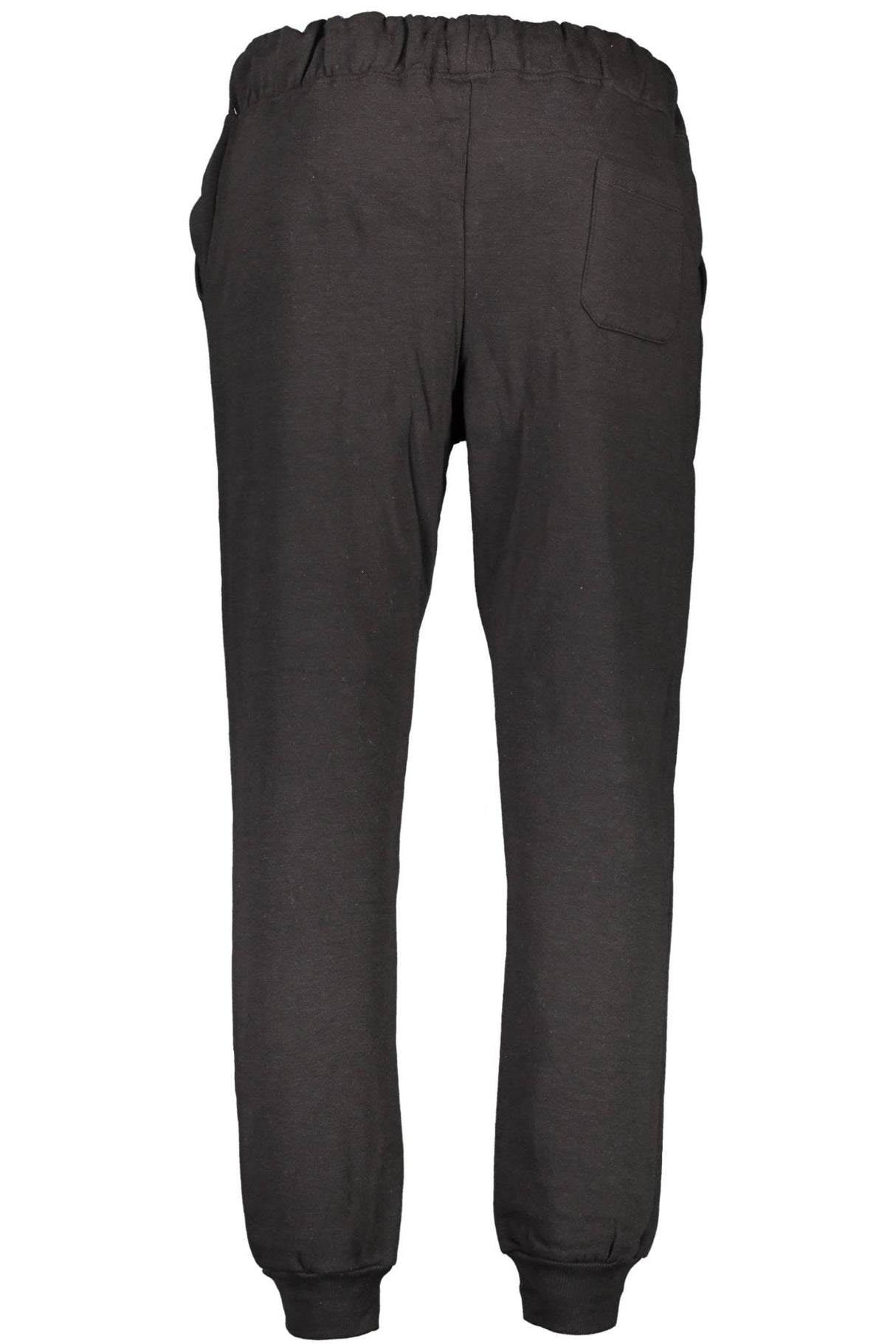 GIAN MARCO VENTURI BLACK MEN'S PANTS