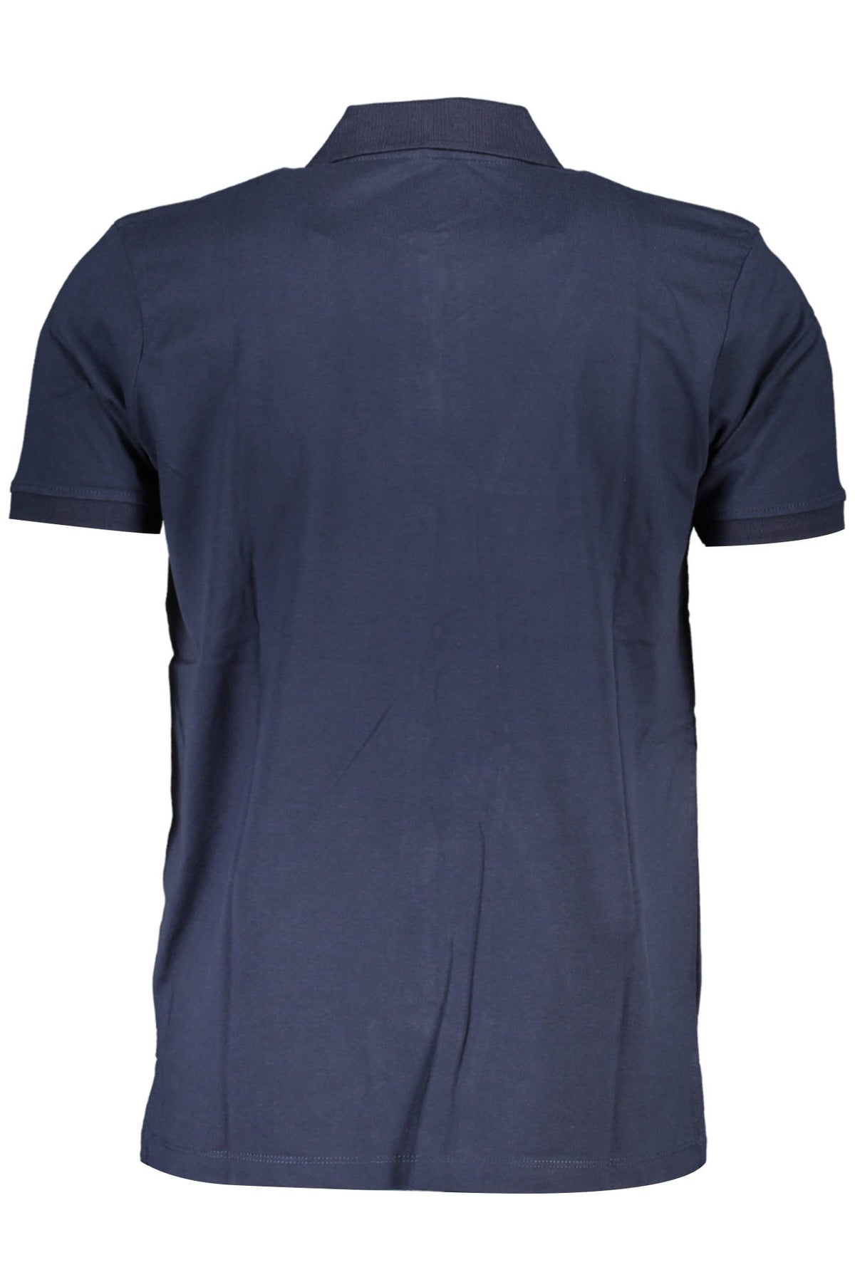 GIAN MARCO VENTURI MEN'S SHORT SLEEVE POLO BLUE