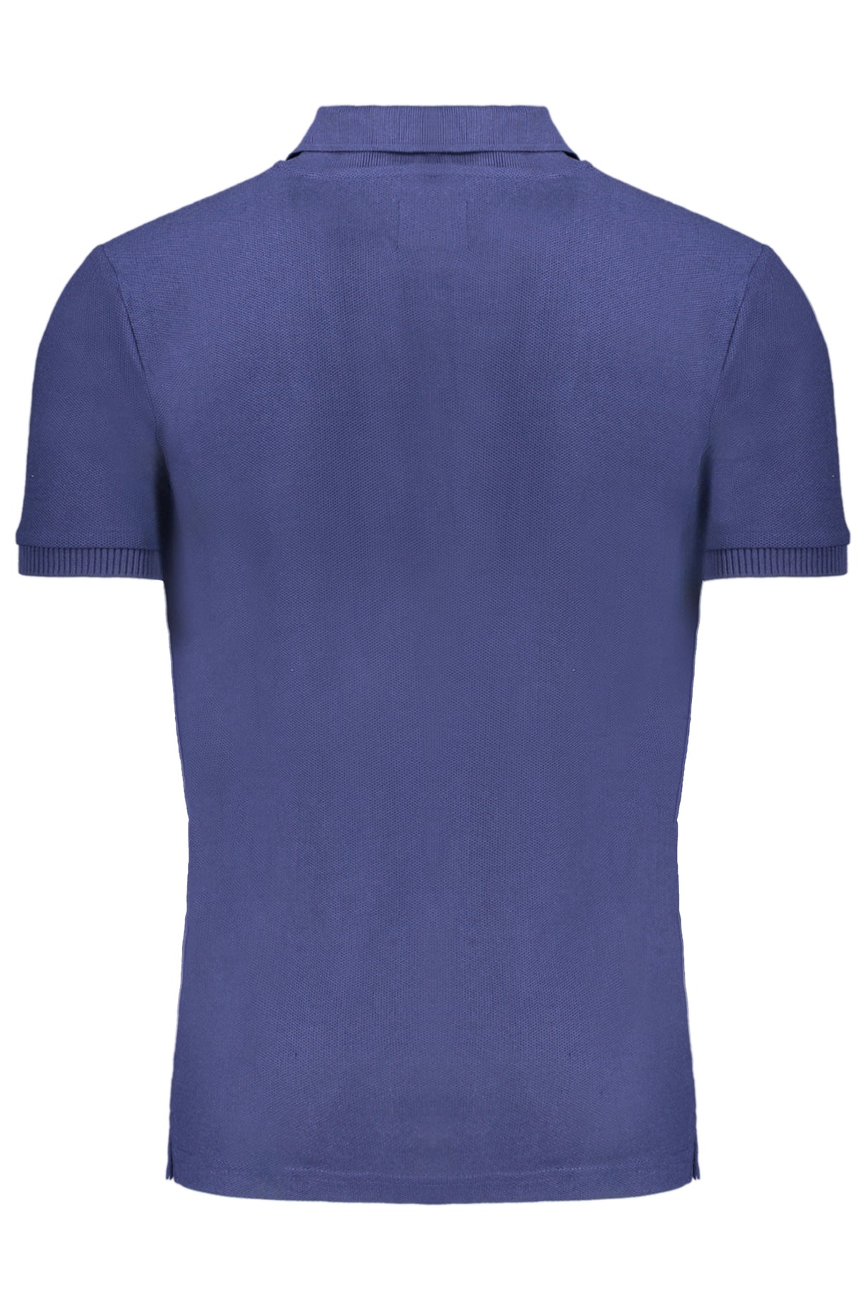 GIAN MARCO VENTURI MEN'S SHORT SLEEVED POLO SHIRT BLUE