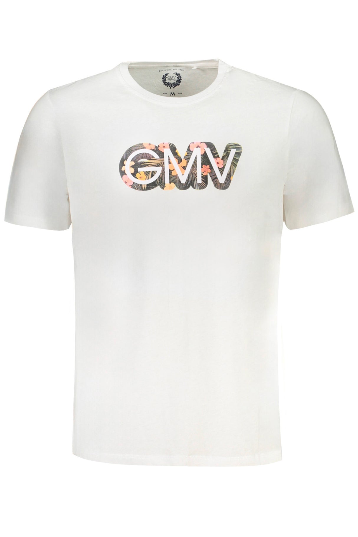 GIAN MARCO VENTURI MEN'S SHORT SLEEVED T-SHIRT WHITE