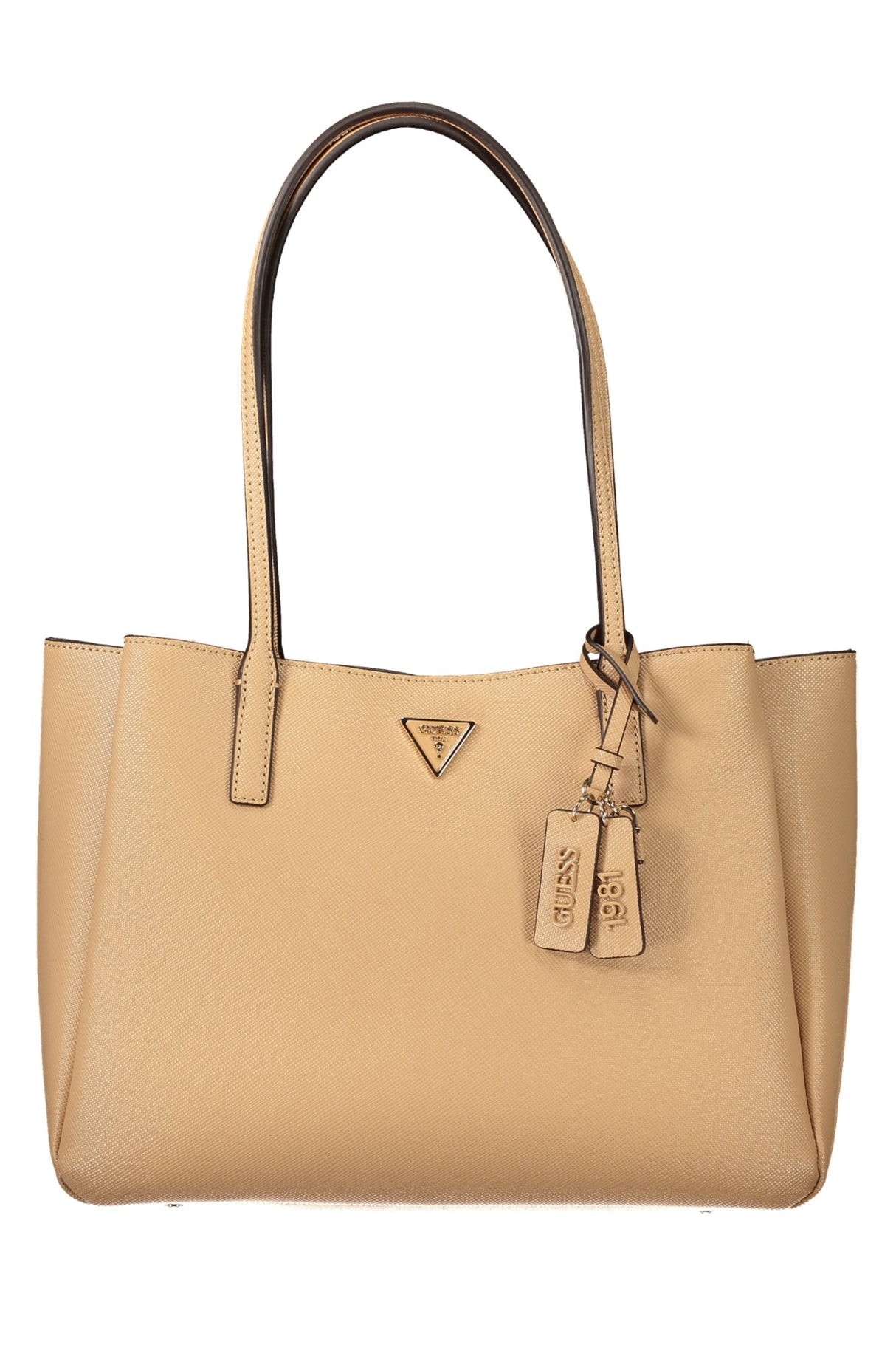 GUESS JEANS WOMEN'S BEIGE BAG