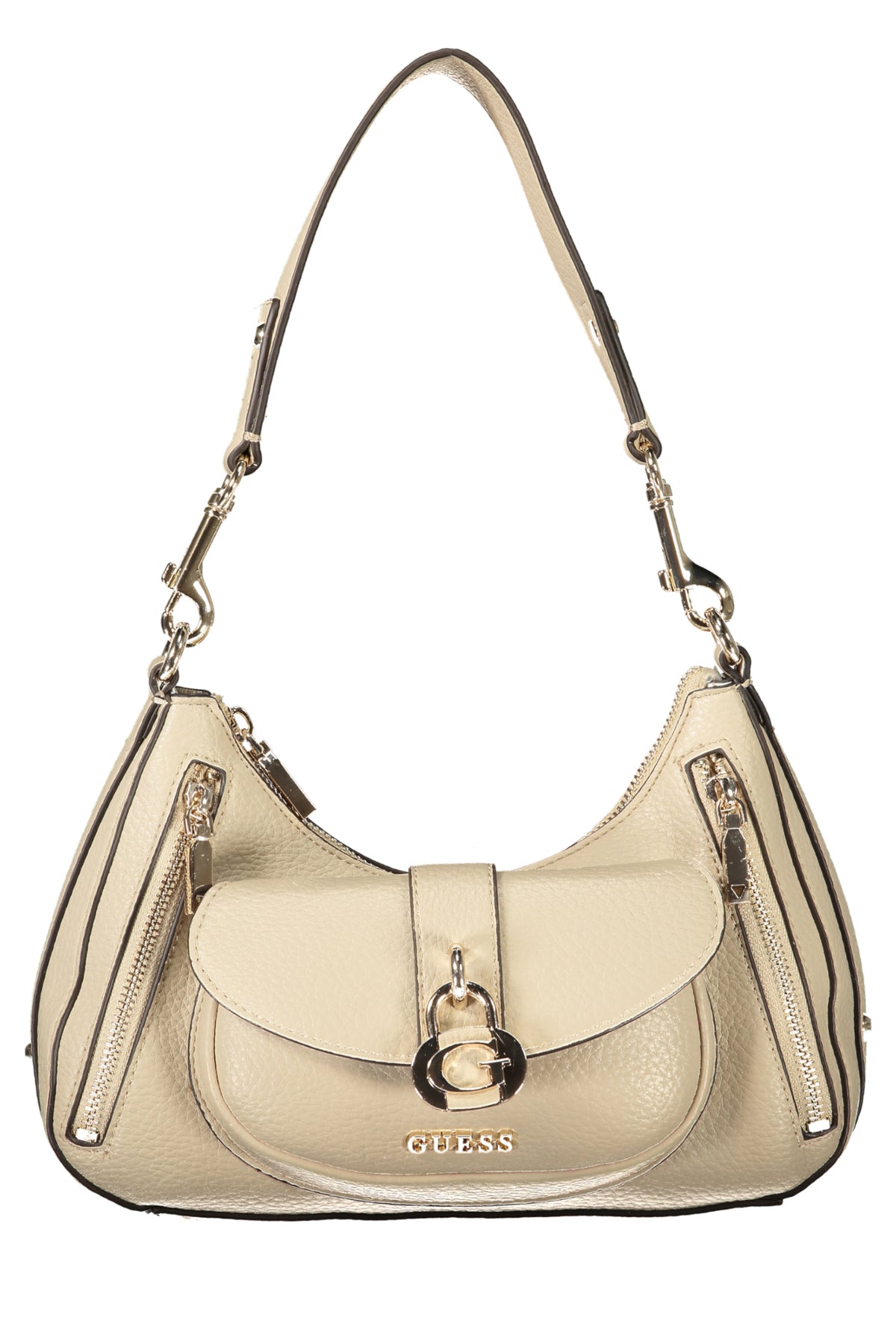 GUESS JEANS WOMEN'S BEIGE BAG