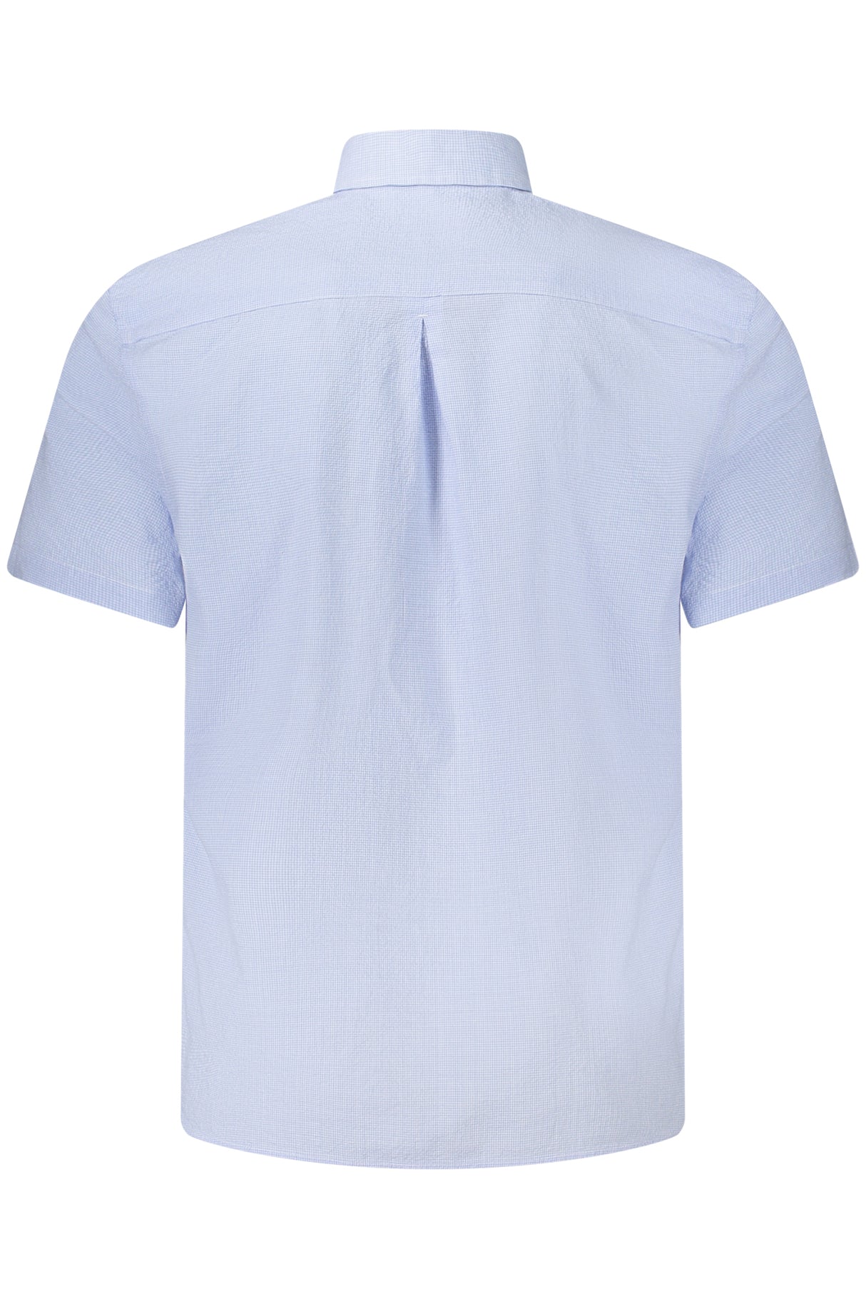 GUESS JEANS MEN'S SHORT-SLEEVED SHIRT, BLUE