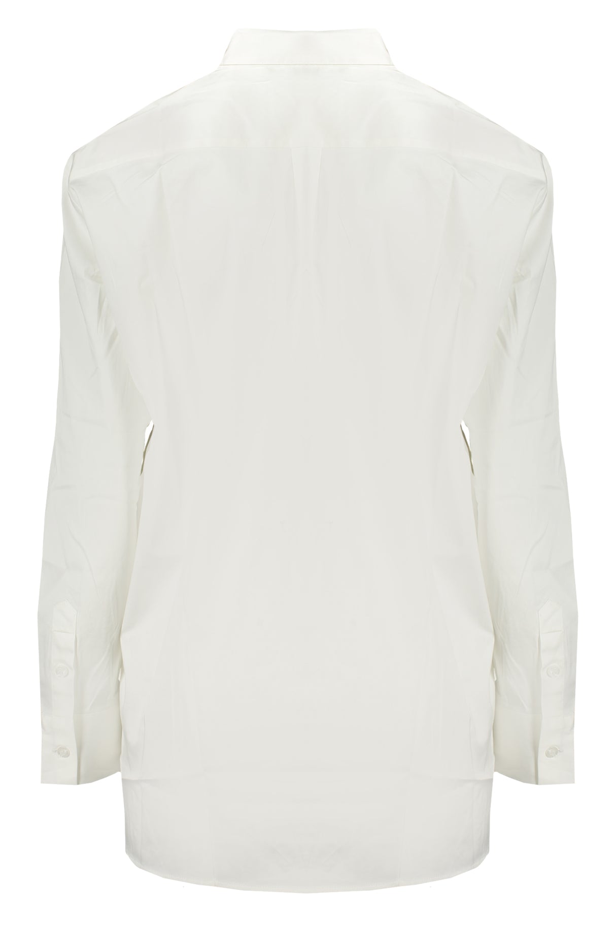GUESS JEANS LONG SLEEVE SHIRT WOMEN WHITE