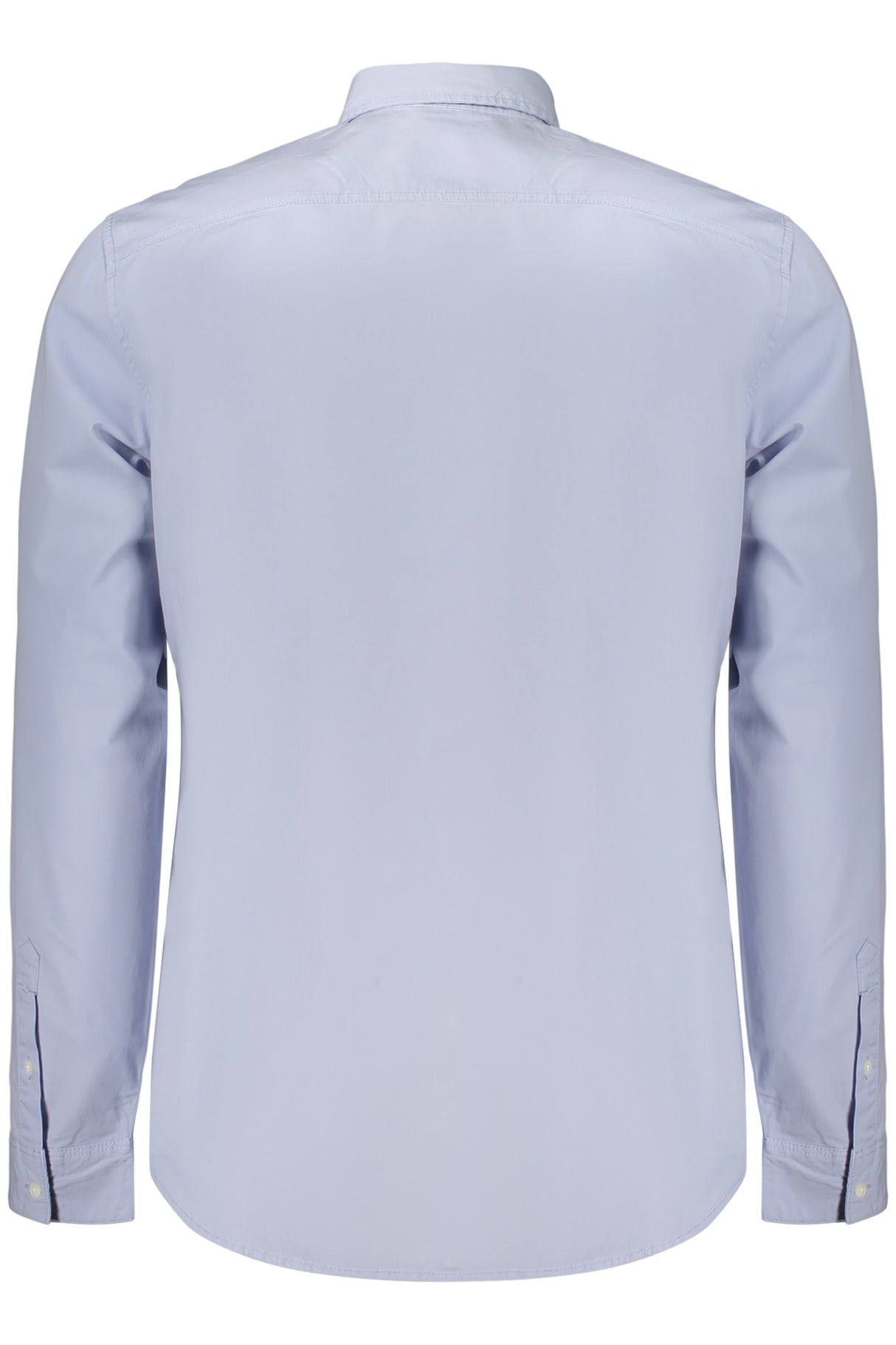 GUESS JEANS MEN'S LONG-SLEEVED SHIRT, BLUE
