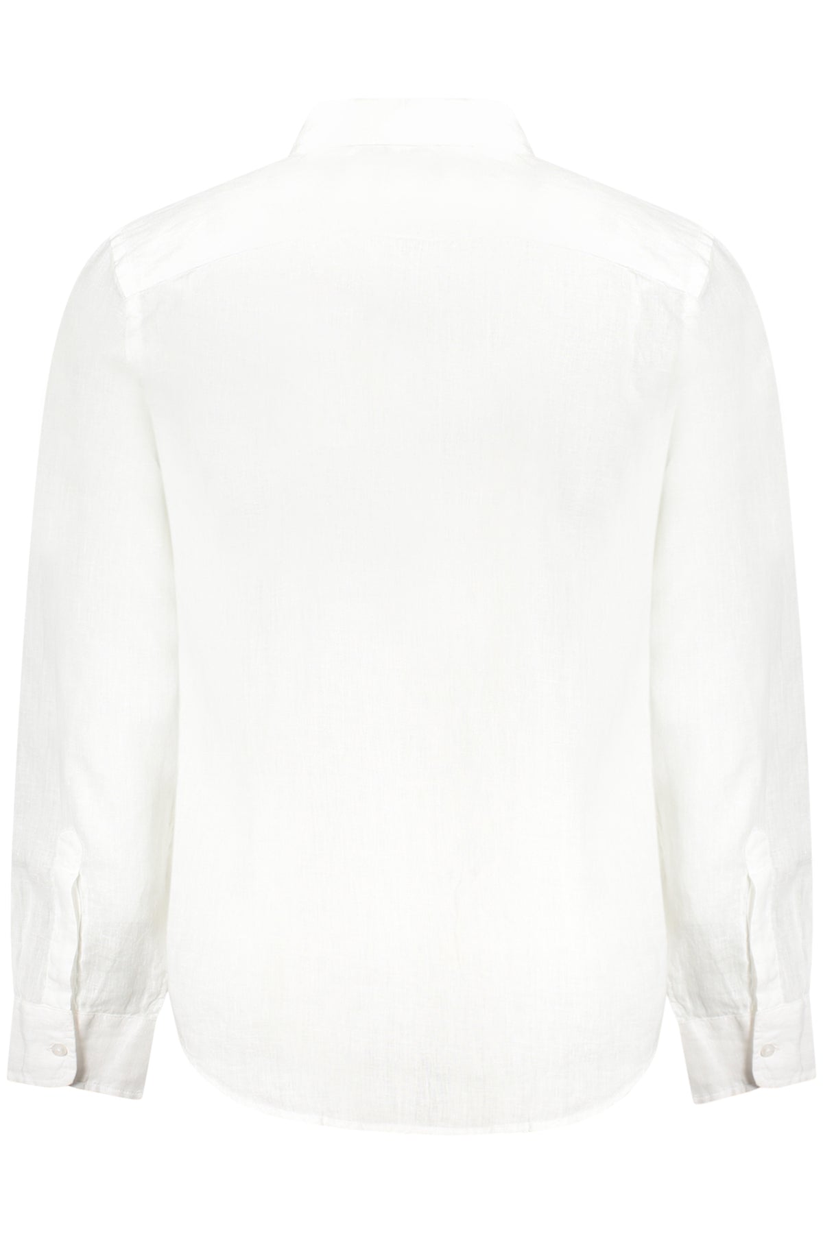 GUESS JEANS MEN'S LONG-SLEEVED SHIRT WHITE