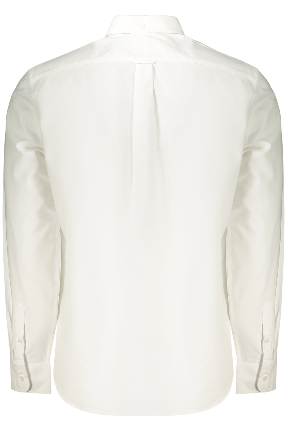GUESS JEANS MEN'S LONG-SLEEVED SHIRT WHITE