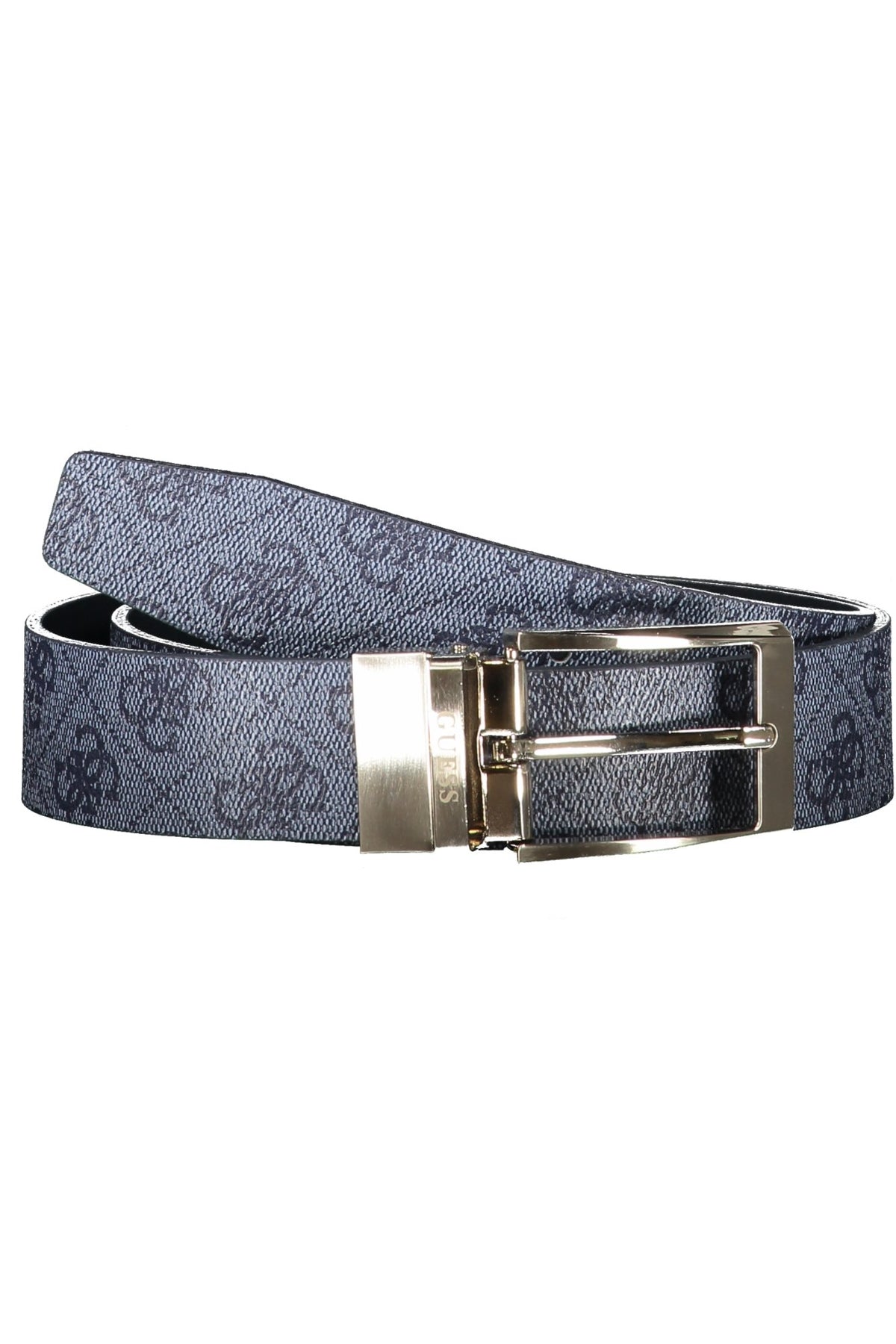 GUESS JEANS MEN'S BLUE LEATHER BELT