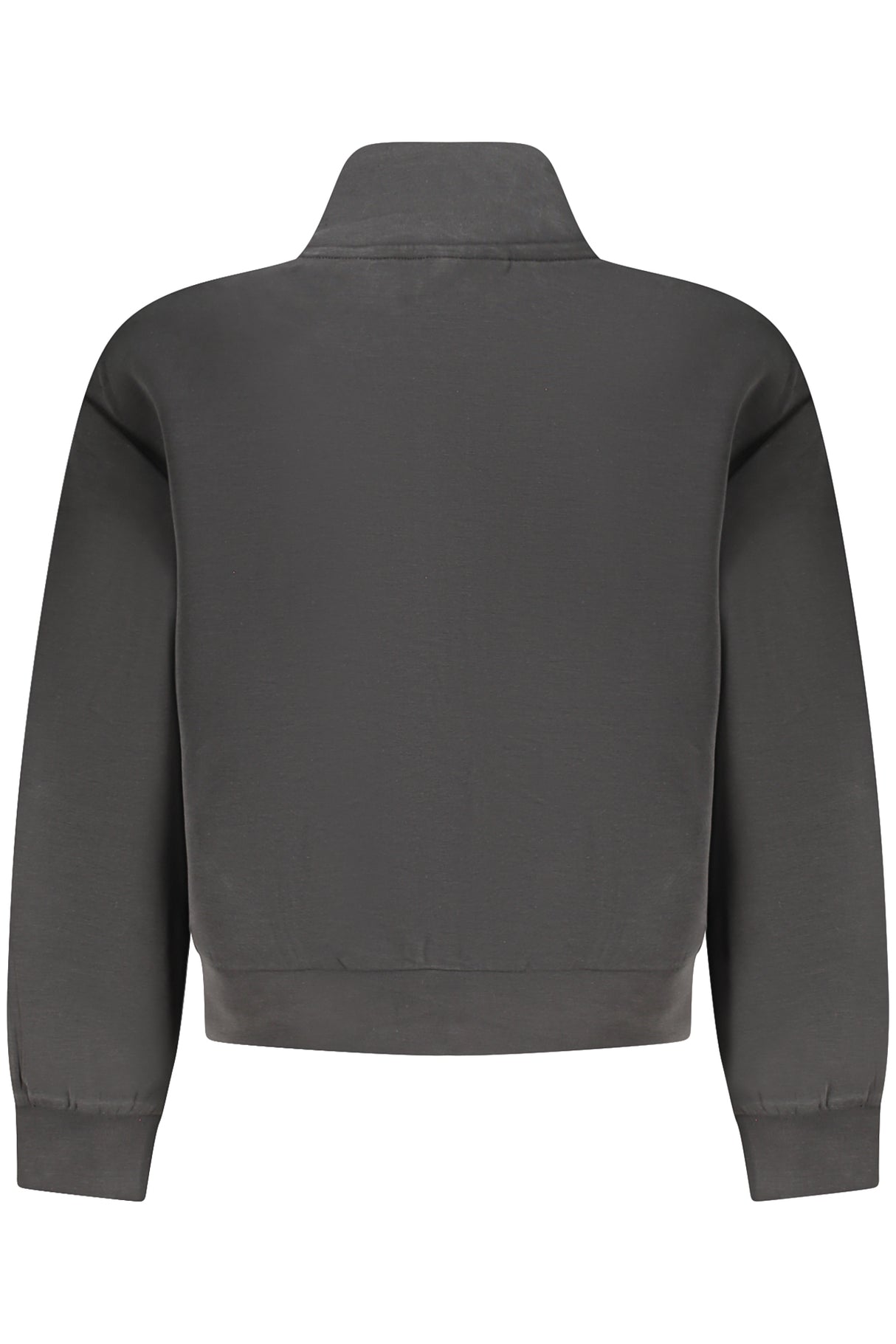 GUESS JEANS ZIP-UP SWEATSHIRT FOR GIRLS, BLACK