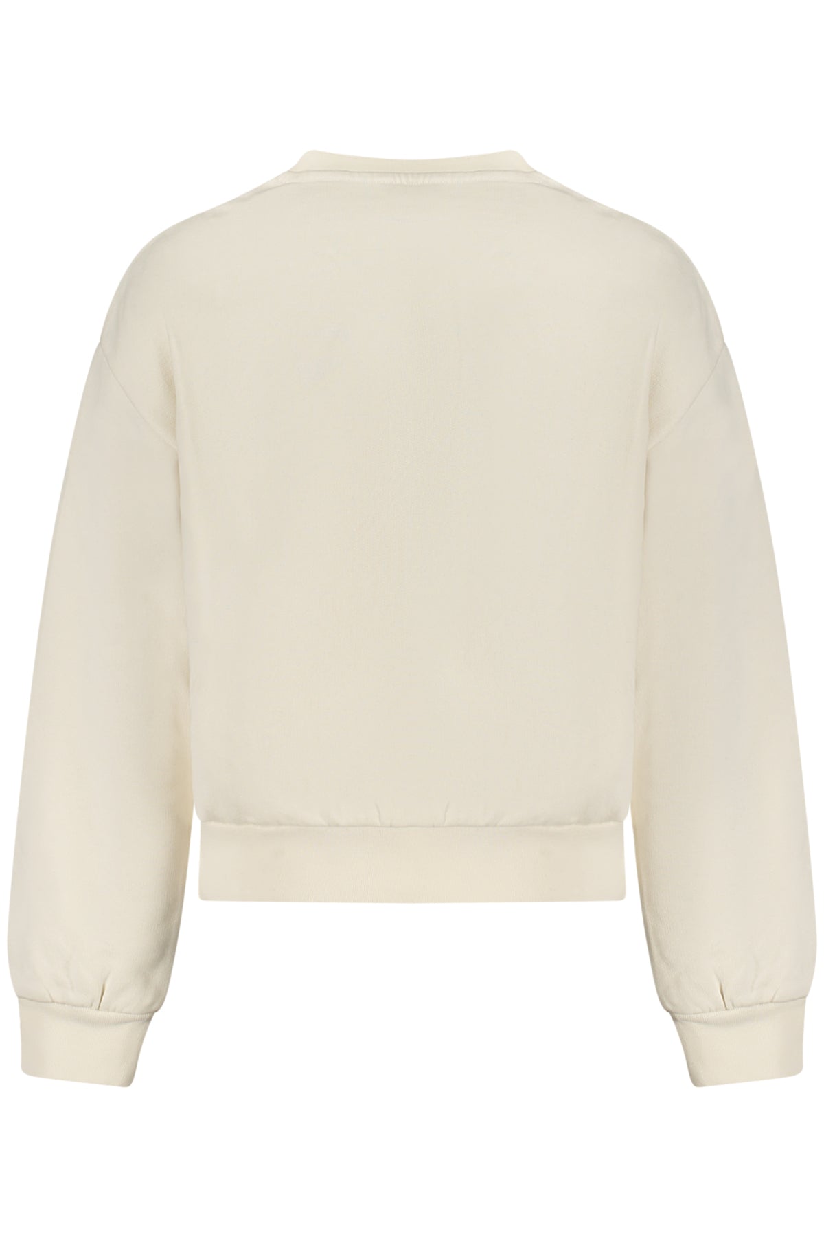 GUESS JEANS ZIP-UP SWEATSHIRT FOR GIRLS, WHITE