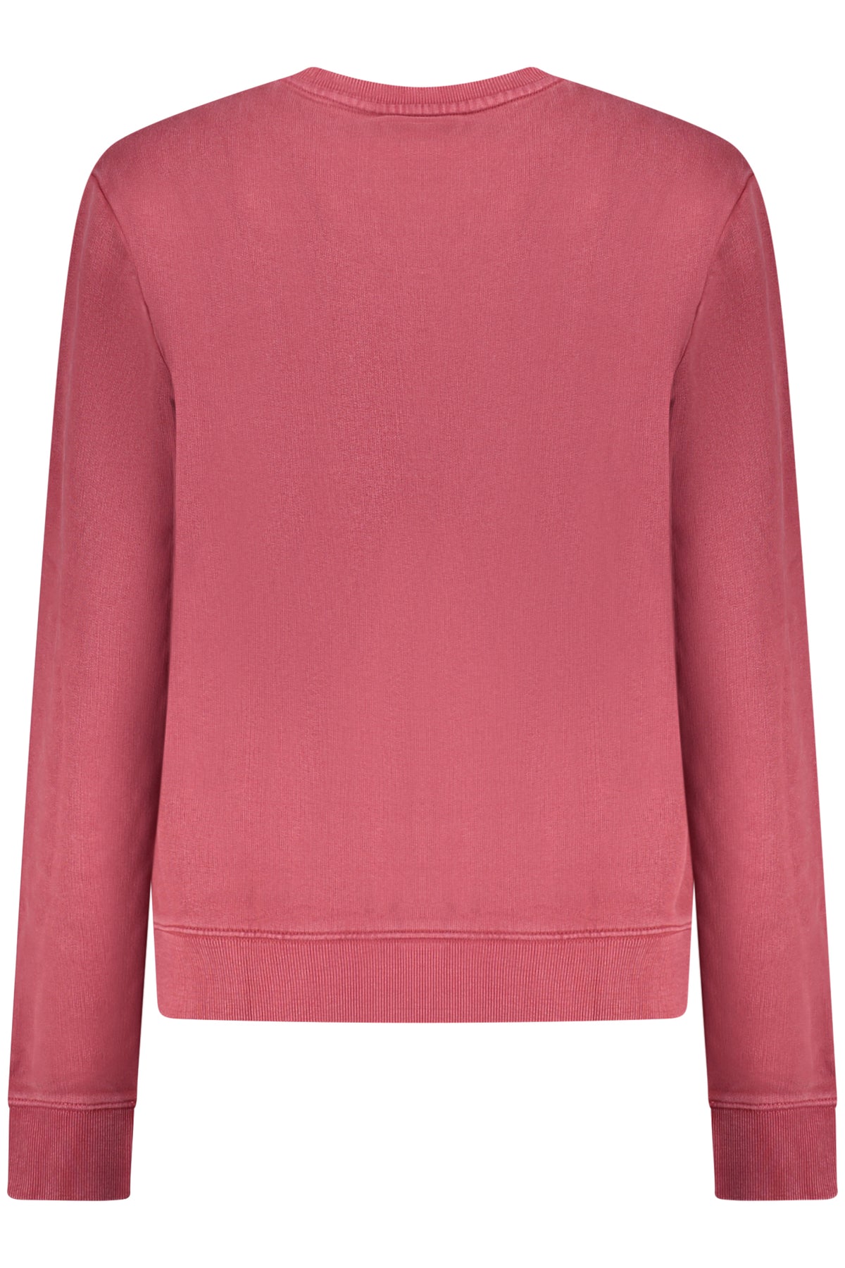 GUESS JEANS WOMEN'S RED ZIP-UP SWEATSHIRT