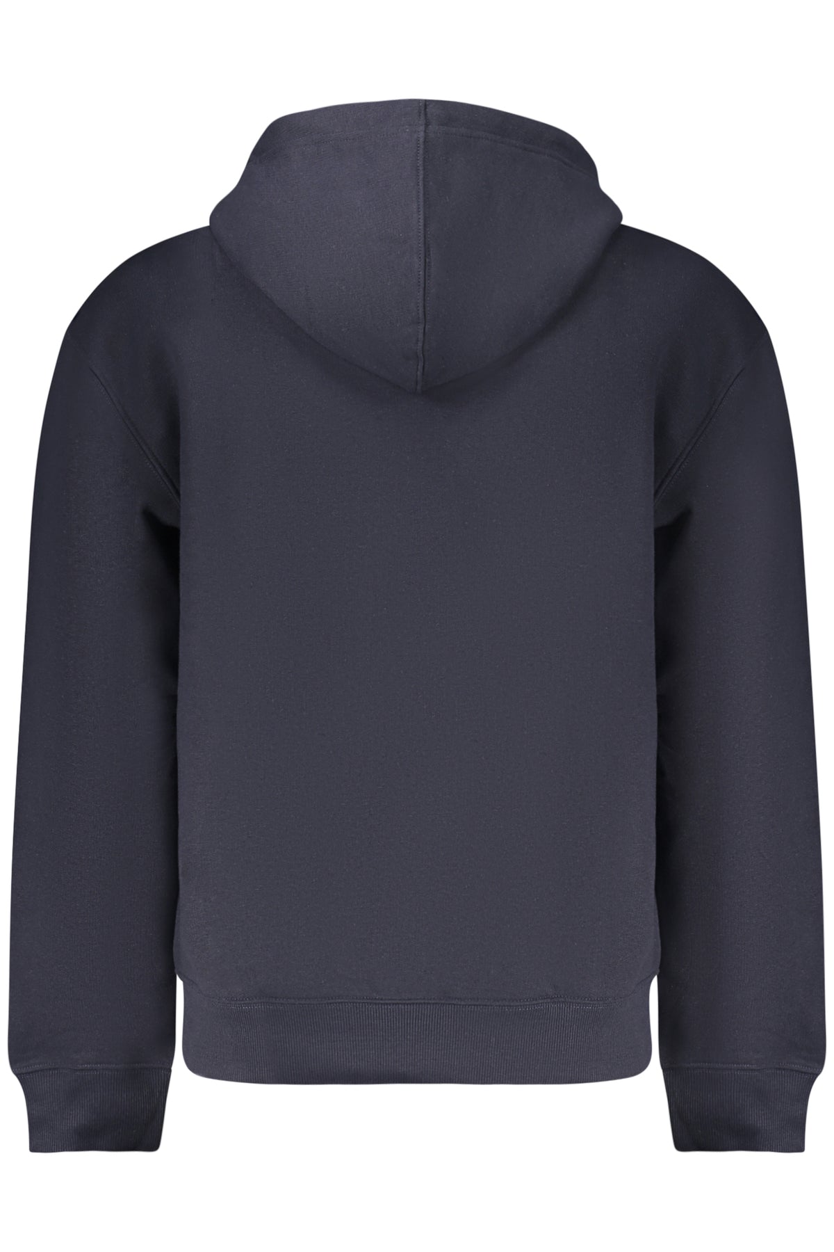 GUESS JEANS MEN'S BLUE ZIP-UP SWEATSHIRT