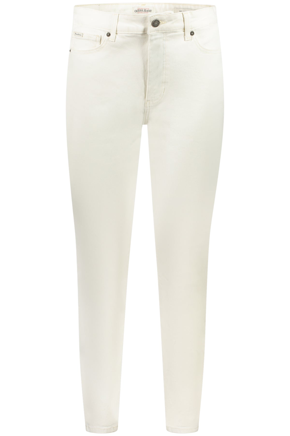 GUESS JEANS WOMEN'S WHITE DENIM JEANS