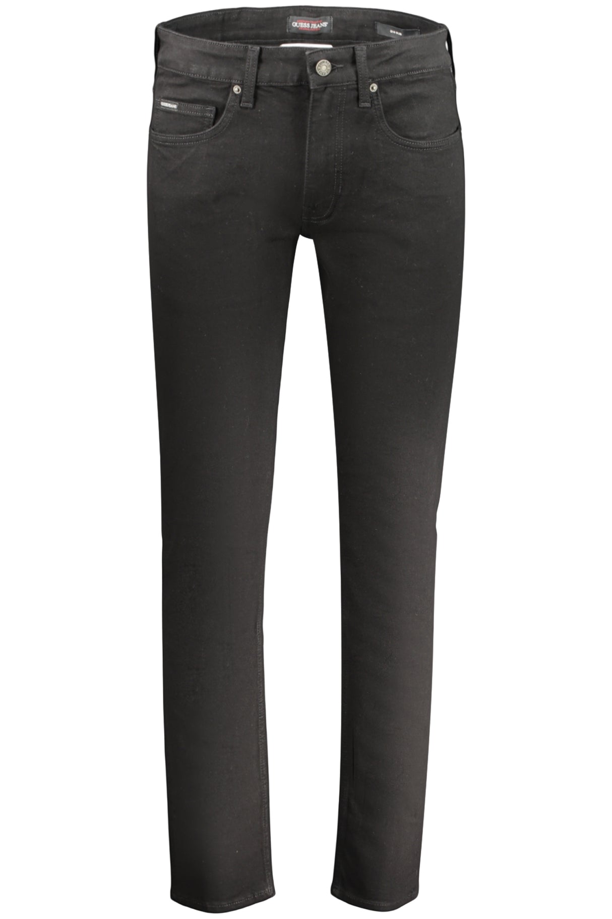 GUESS JEANS MEN'S DENIM JEANS BLACK