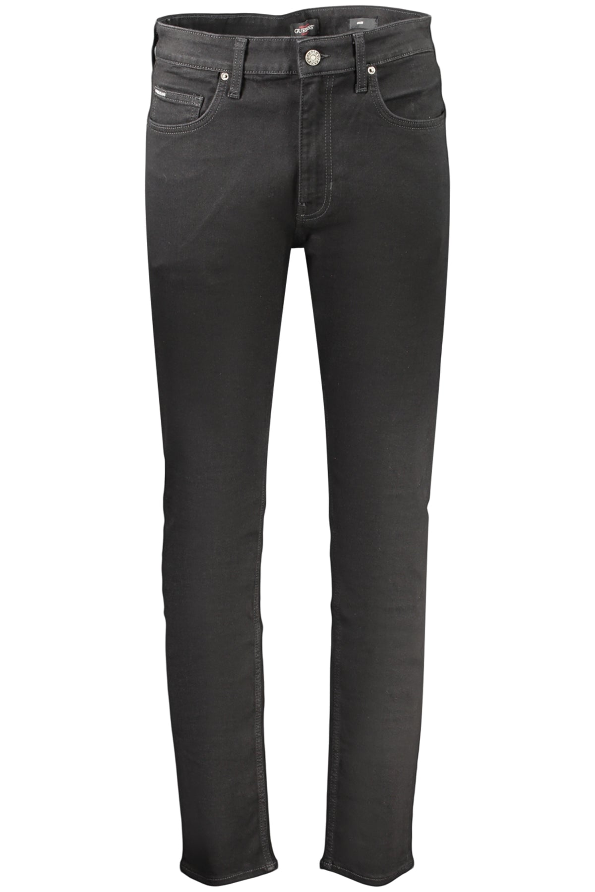 GUESS JEANS MEN'S DENIM JEANS BLACK
