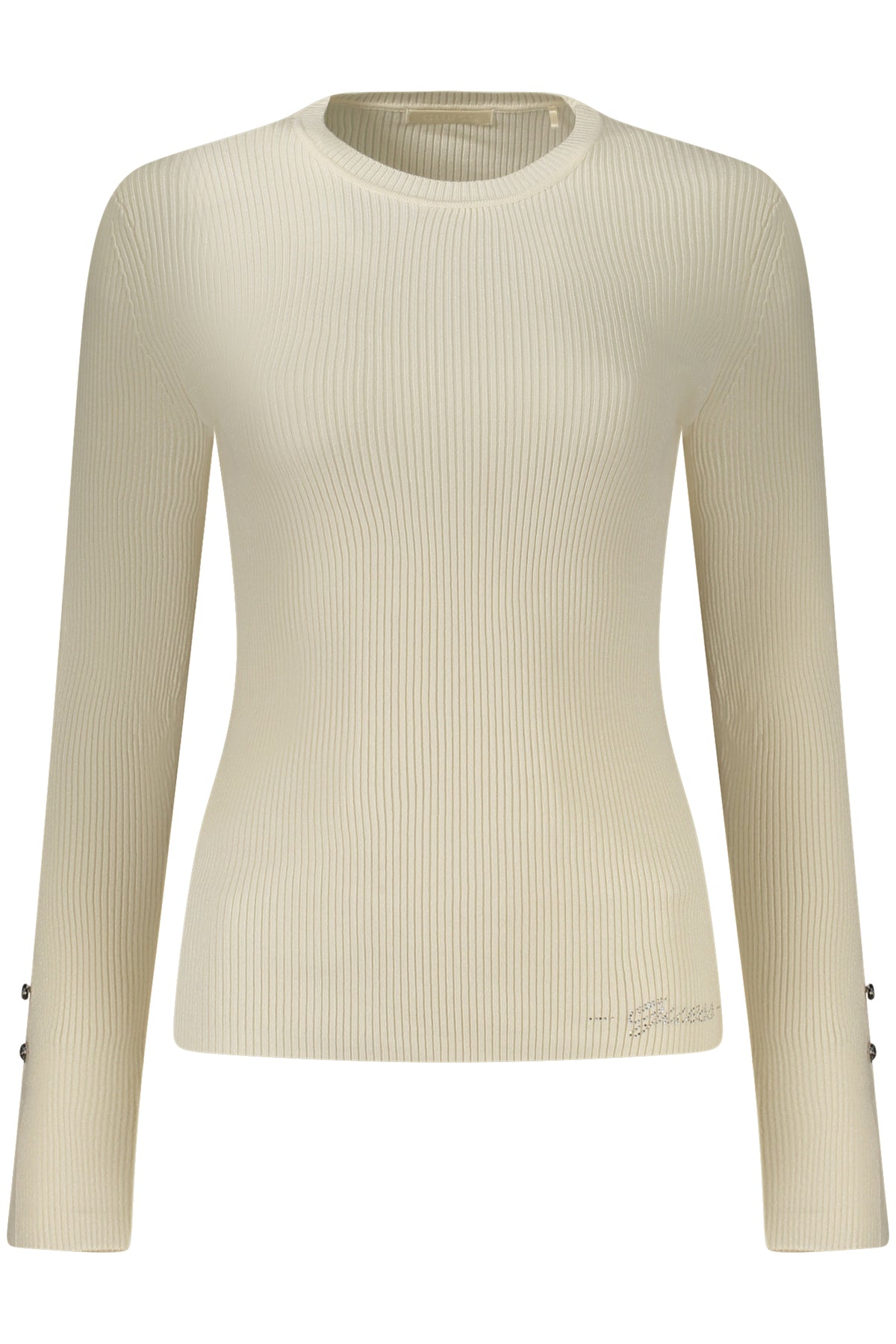 GUESS JEANS WOMEN'S WHITE SWEATER