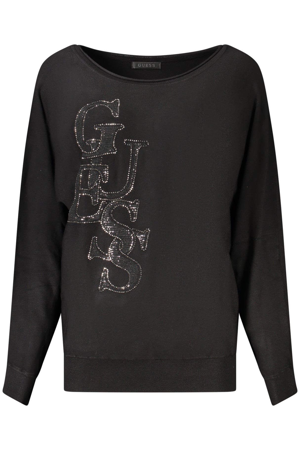 GUESS JEANS WOMEN'S BLACK SWEATER