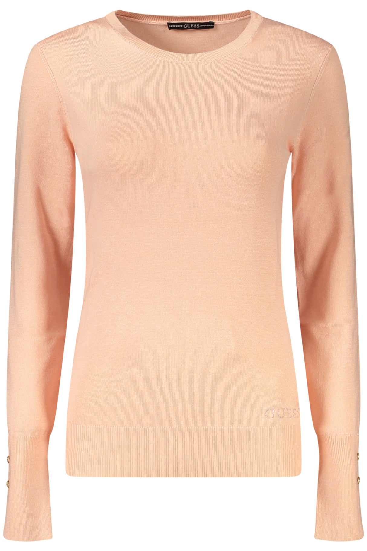 GUESS JEANS WOMEN'S PINK SWEATER