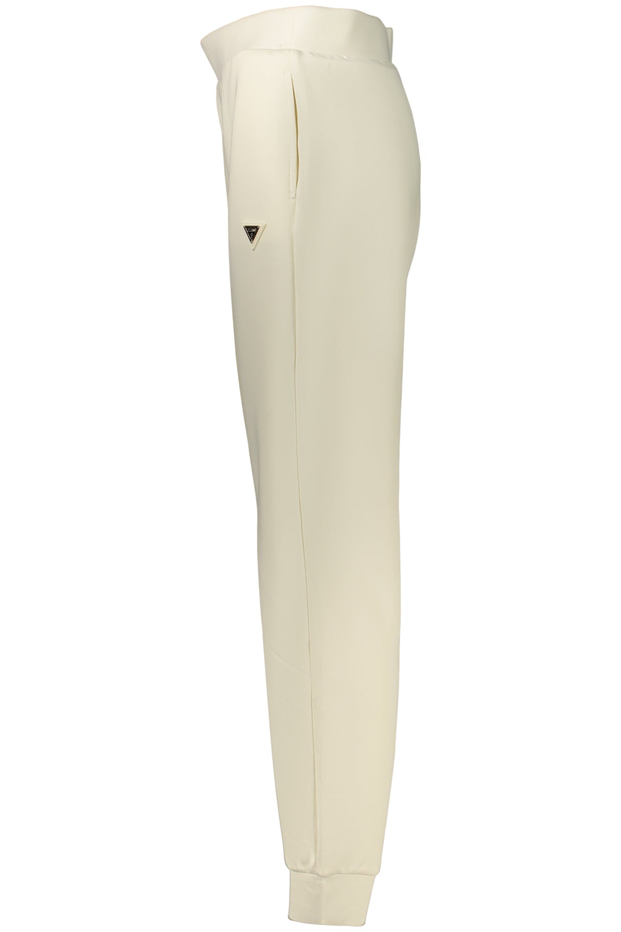GUESS JEANS WOMEN'S WHITE TROUSERS