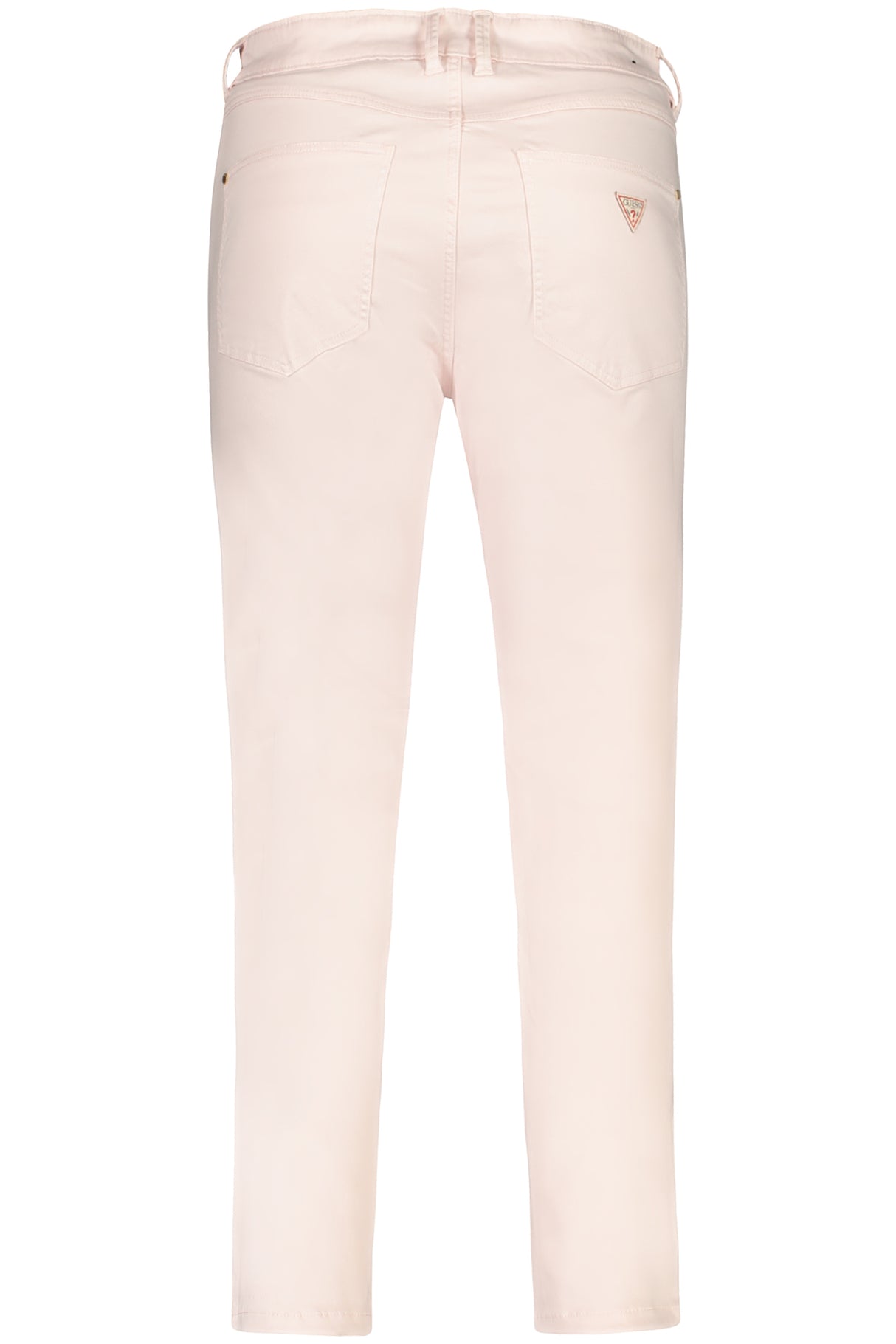 GUESS JEANS WOMEN'S PINK TROUSERS