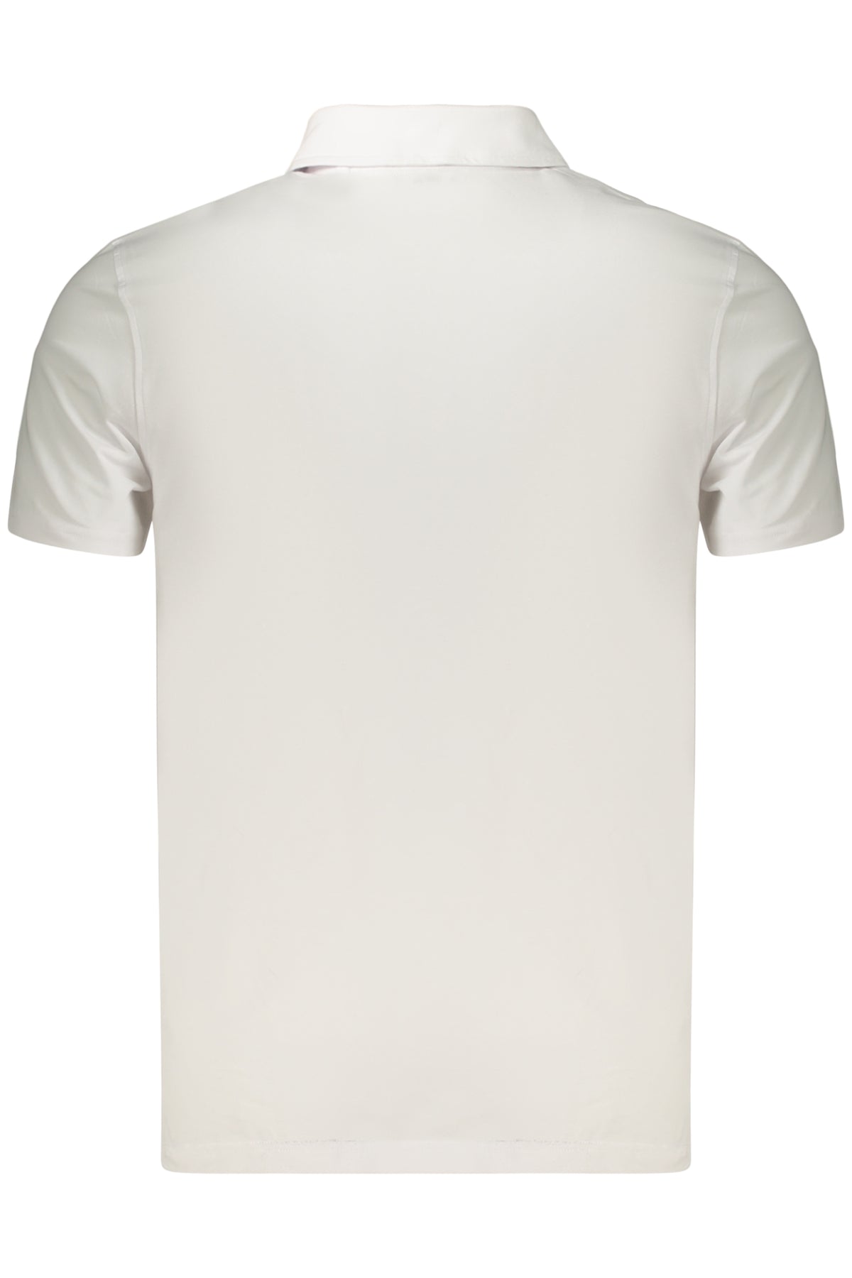 GUESS JEANS MEN'S SHORT-SLEEVED POLO SHIRT WHITE