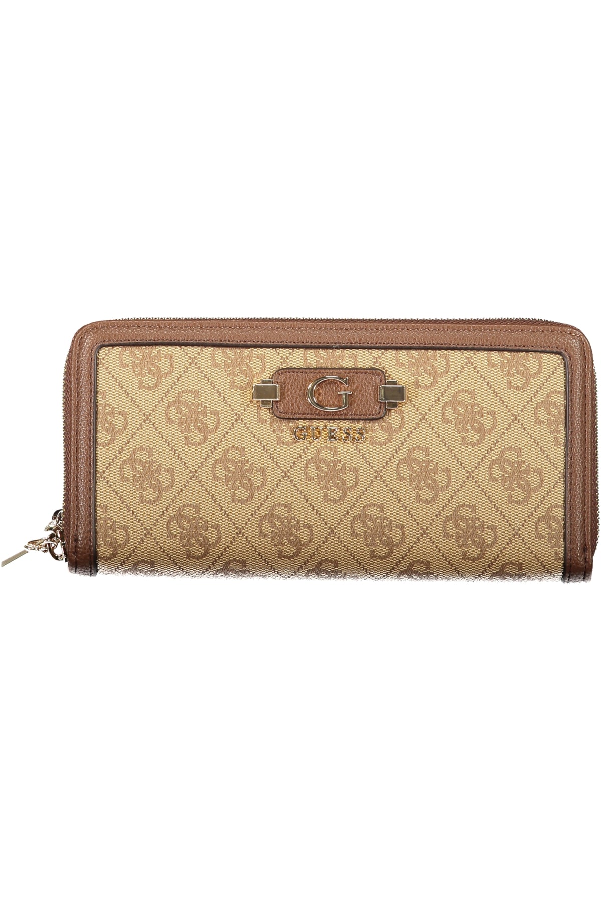 GUESS JEANS WOMEN'S BEIGE WALLET