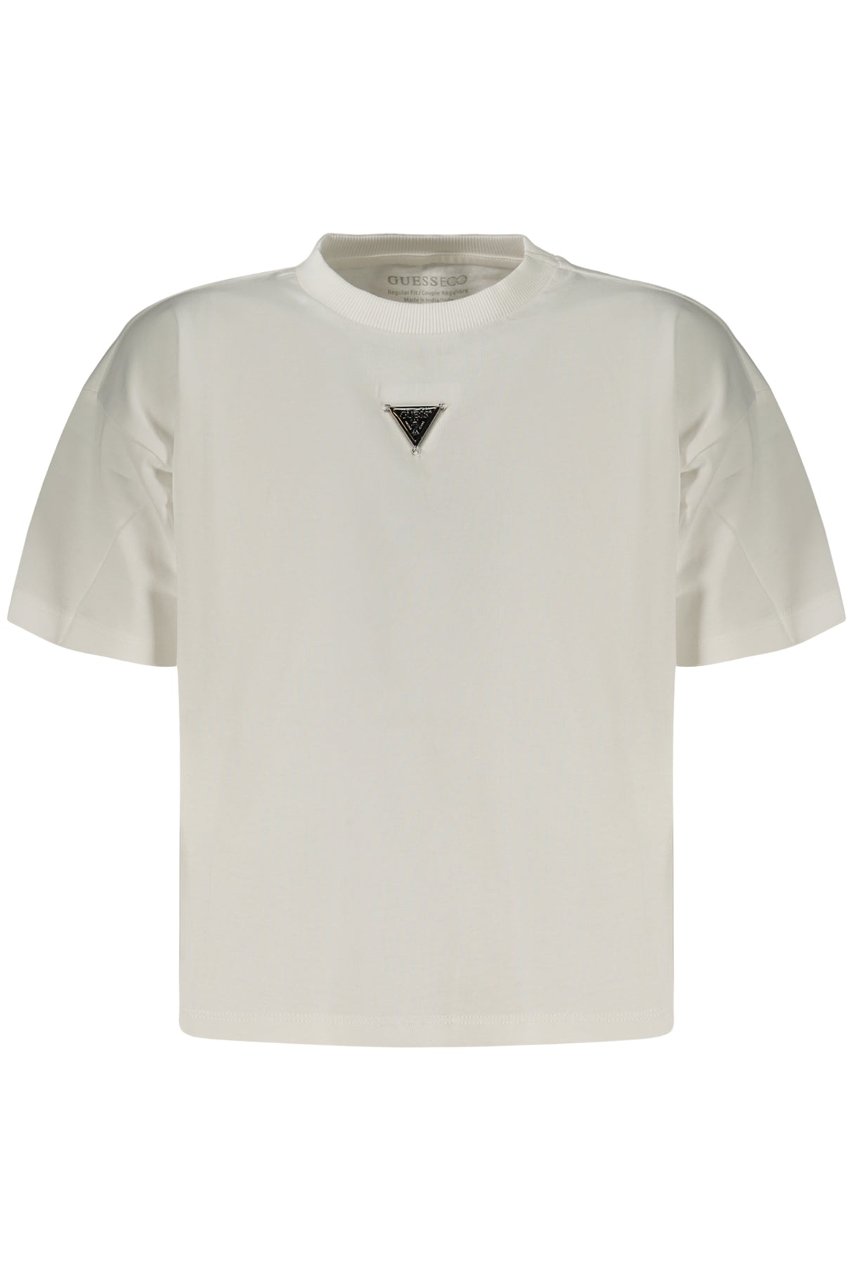 GUESS JEANS SHORT-SLEEVED T-SHIRT FOR KIDS, WHITE
