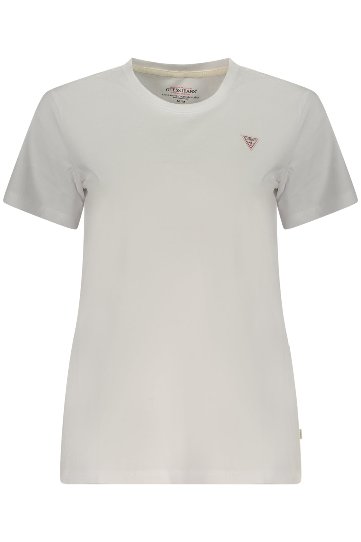GUESS JEANS WOMEN'S SHORT-SLEEVE T-SHIRT WHITE