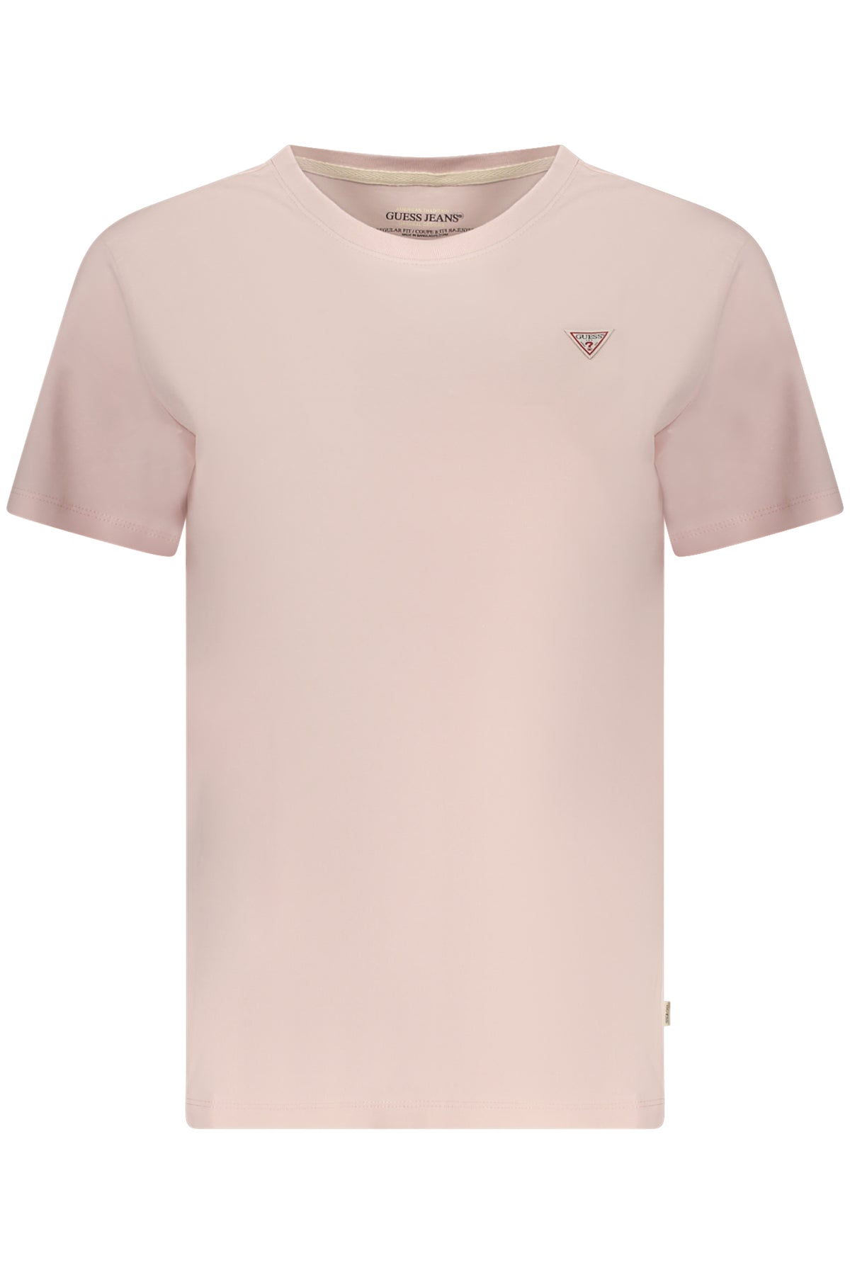 GUESS JEANS WOMEN'S SHORT SLEEVE T-SHIRT PINK