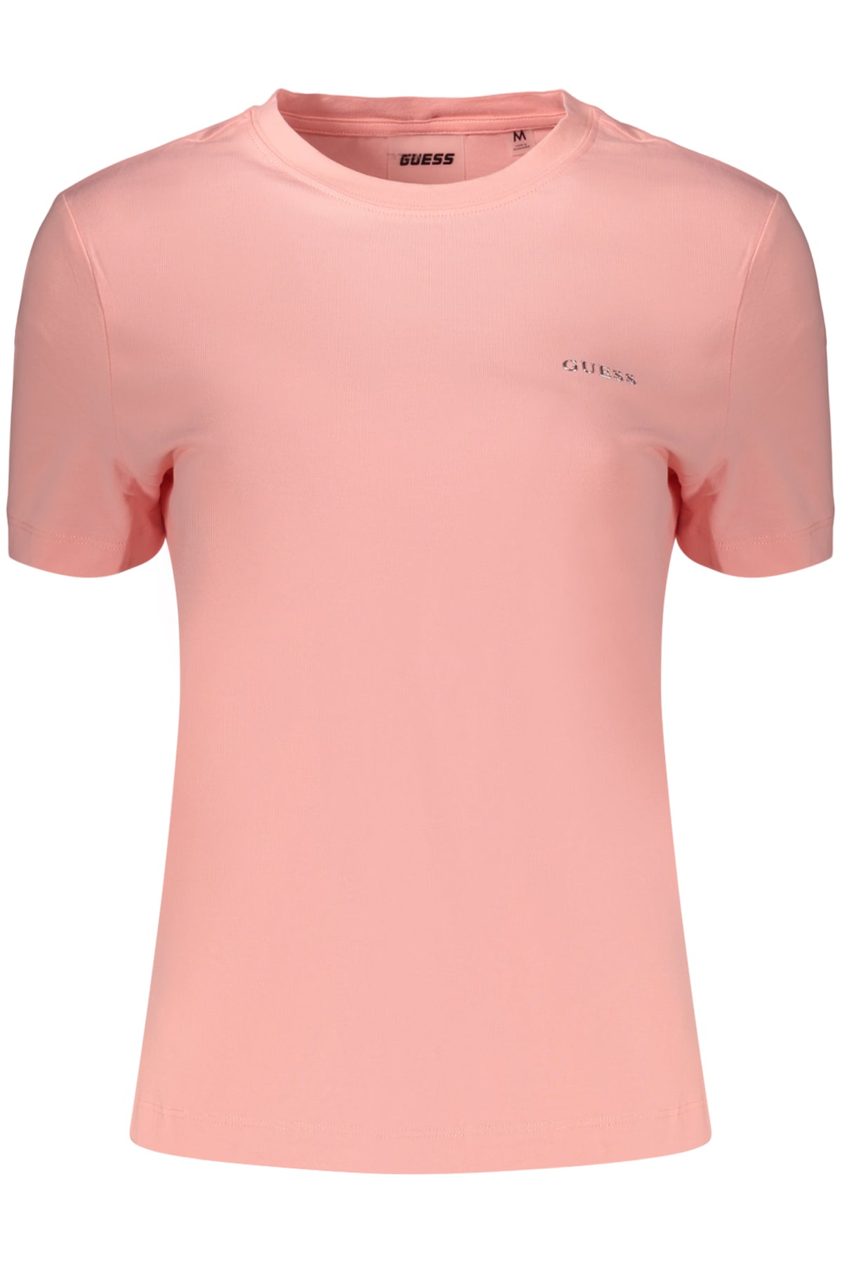 GUESS JEANS WOMEN'S SHORT SLEEVE T-SHIRT PINK
