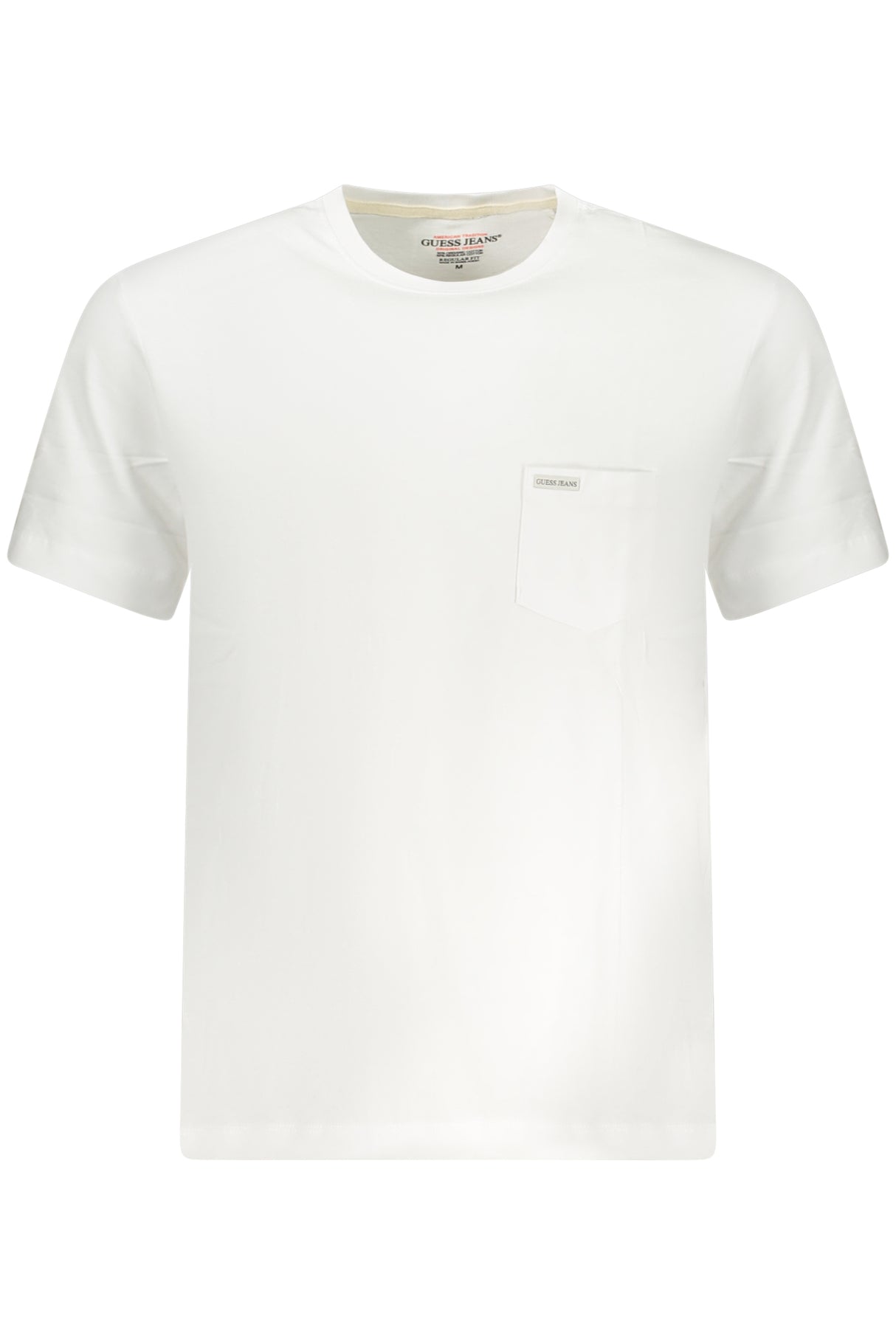 GUESS JEANS SHORT SLEEVE T-SHIRT MEN WHITE
