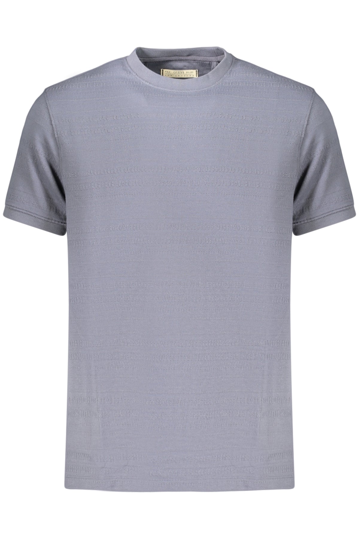 GUESS JEANS MEN'S SHORT-SLEEVED T-SHIRT BLUE