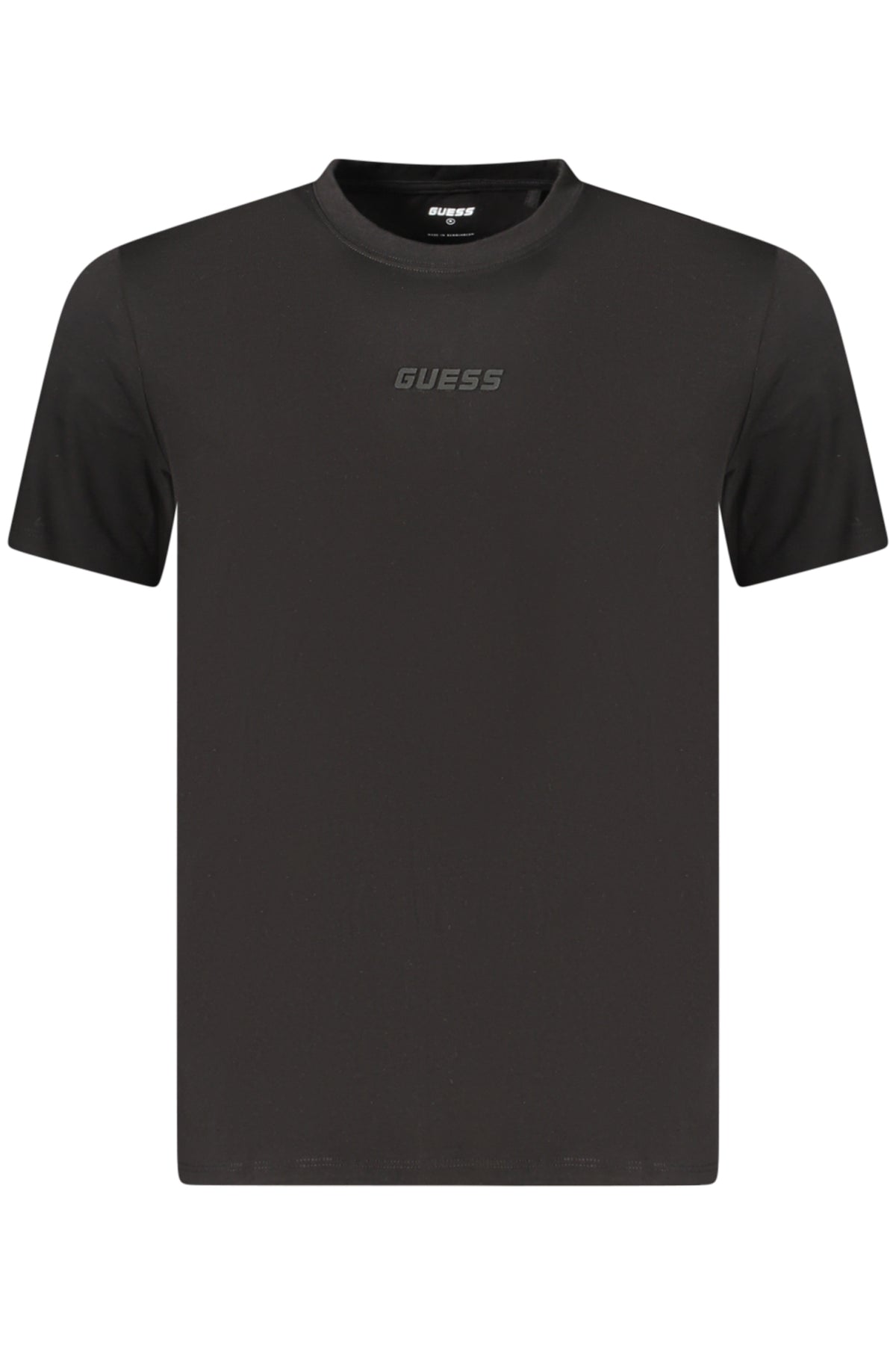 GUESS JEANS MEN'S SHORT-SLEEVED T-SHIRT BLACK