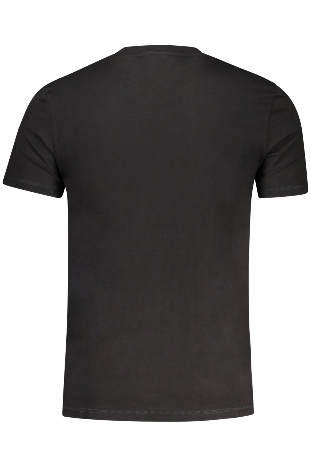 GUESS JEANS SHORT SLEEVE T-SHIRT MEN BLACK