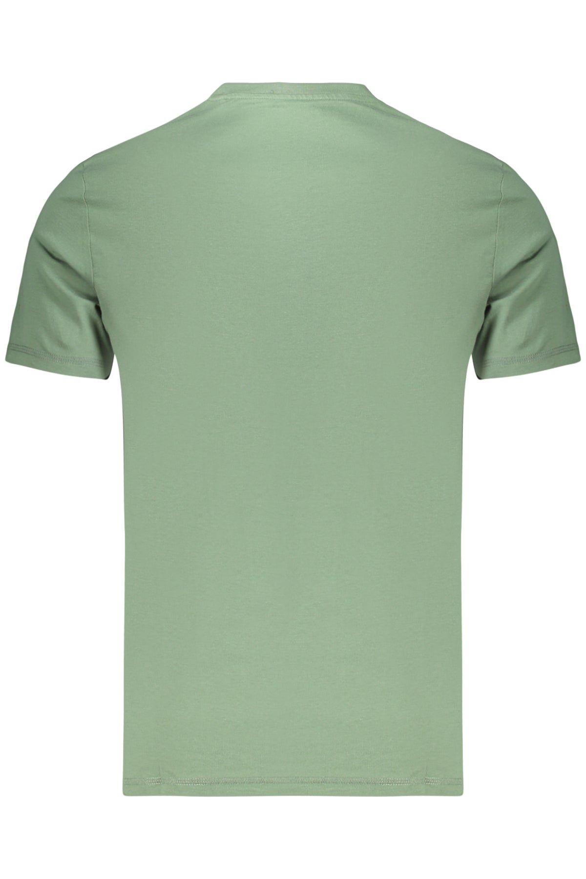 GUESS JEANS MEN'S SHORT-SLEEVED T-SHIRT GREEN