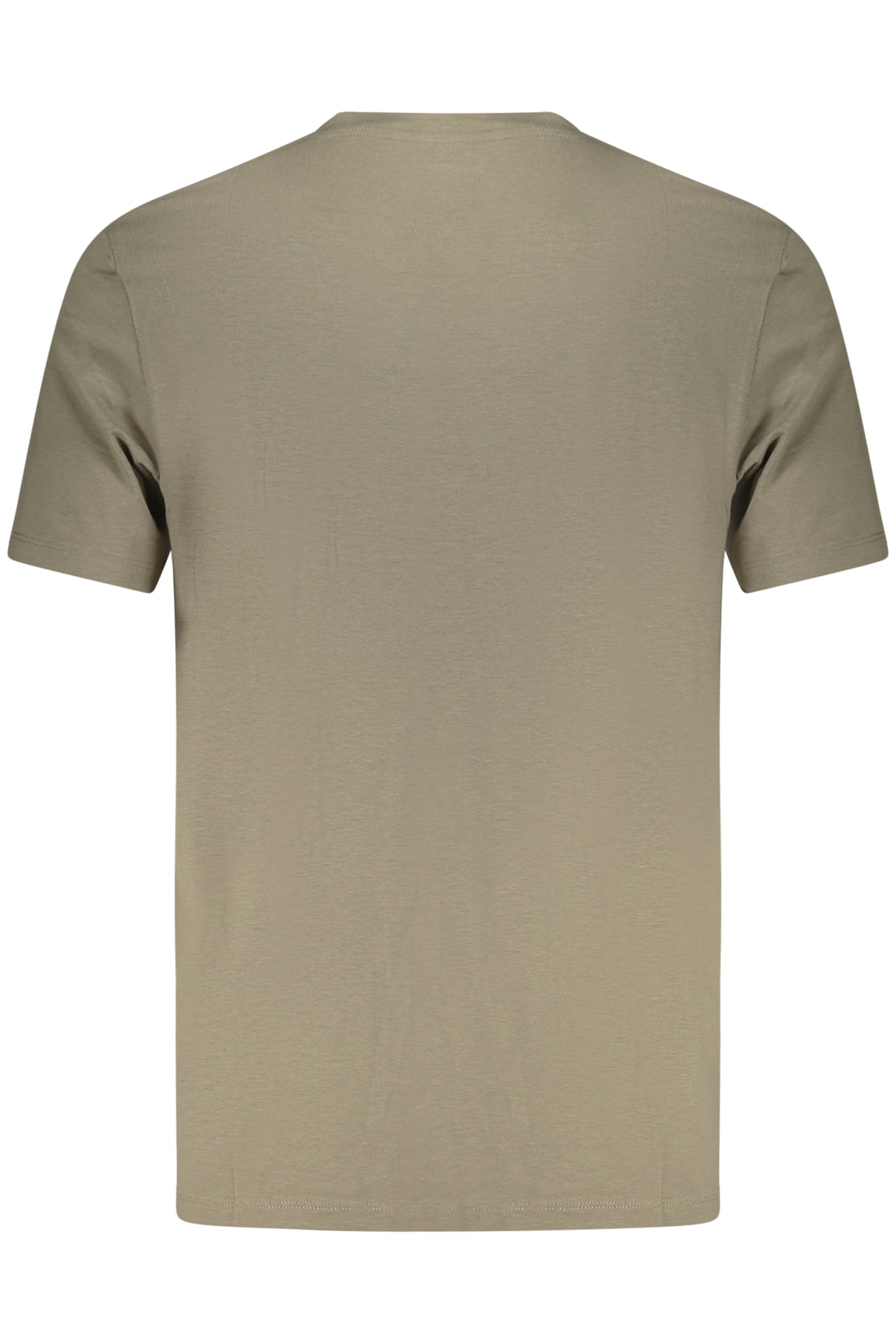 GUESS JEANS MEN'S SHORT-SLEEVED T-SHIRT GREEN