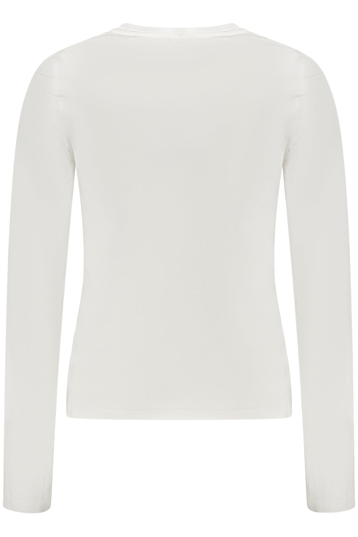 GUESS JEANS LONG SLEEVE T-SHIRT WOMEN WHITE