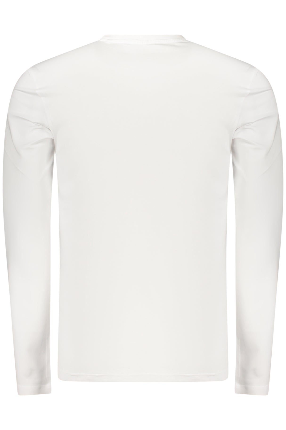 GUESS JEANS MEN'S LONG-SLEEVED T-SHIRT WHITE