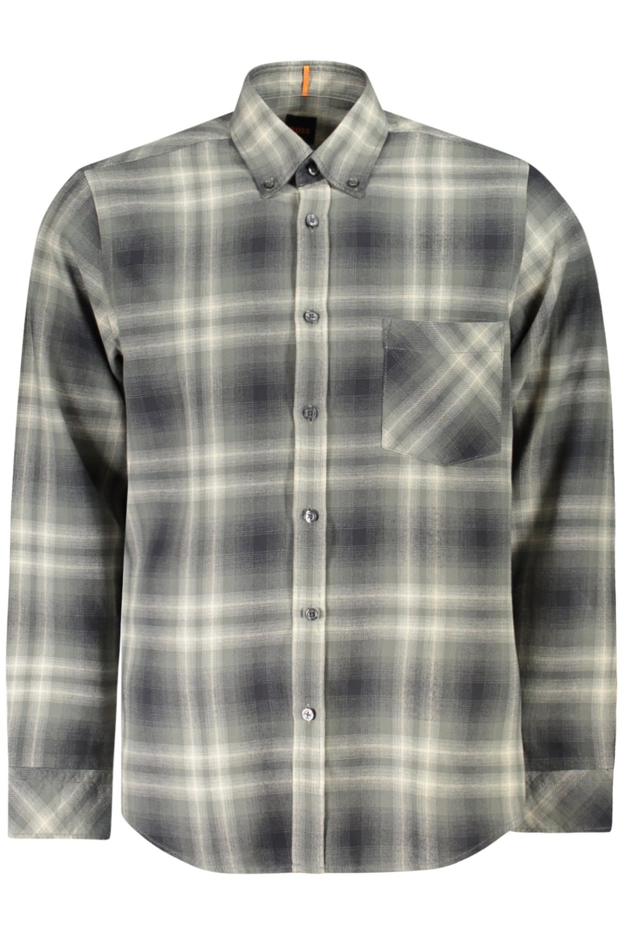 HUGO BOSS LONG SLEEVE SHIRT MEN GREEN