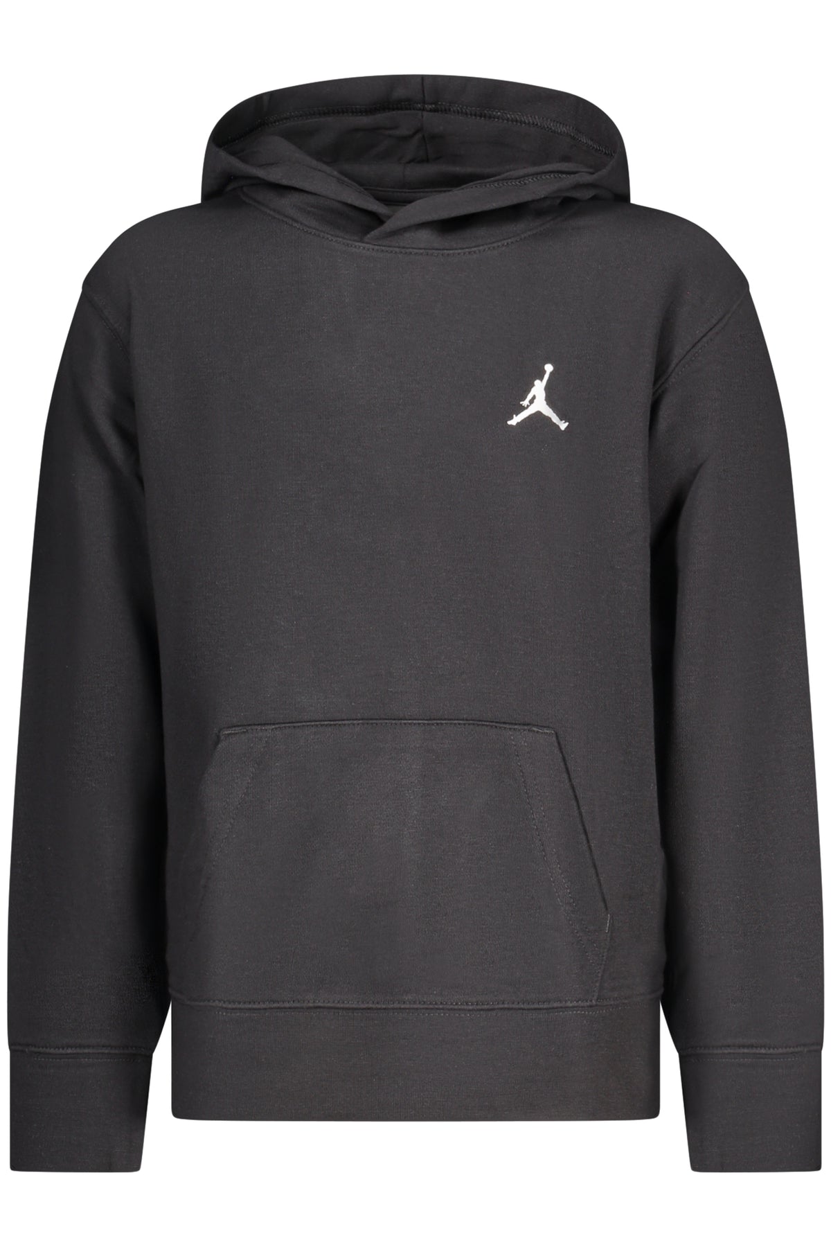 JORDAN KIDS' BLACK ZIP-UP SWEATSHIRT
