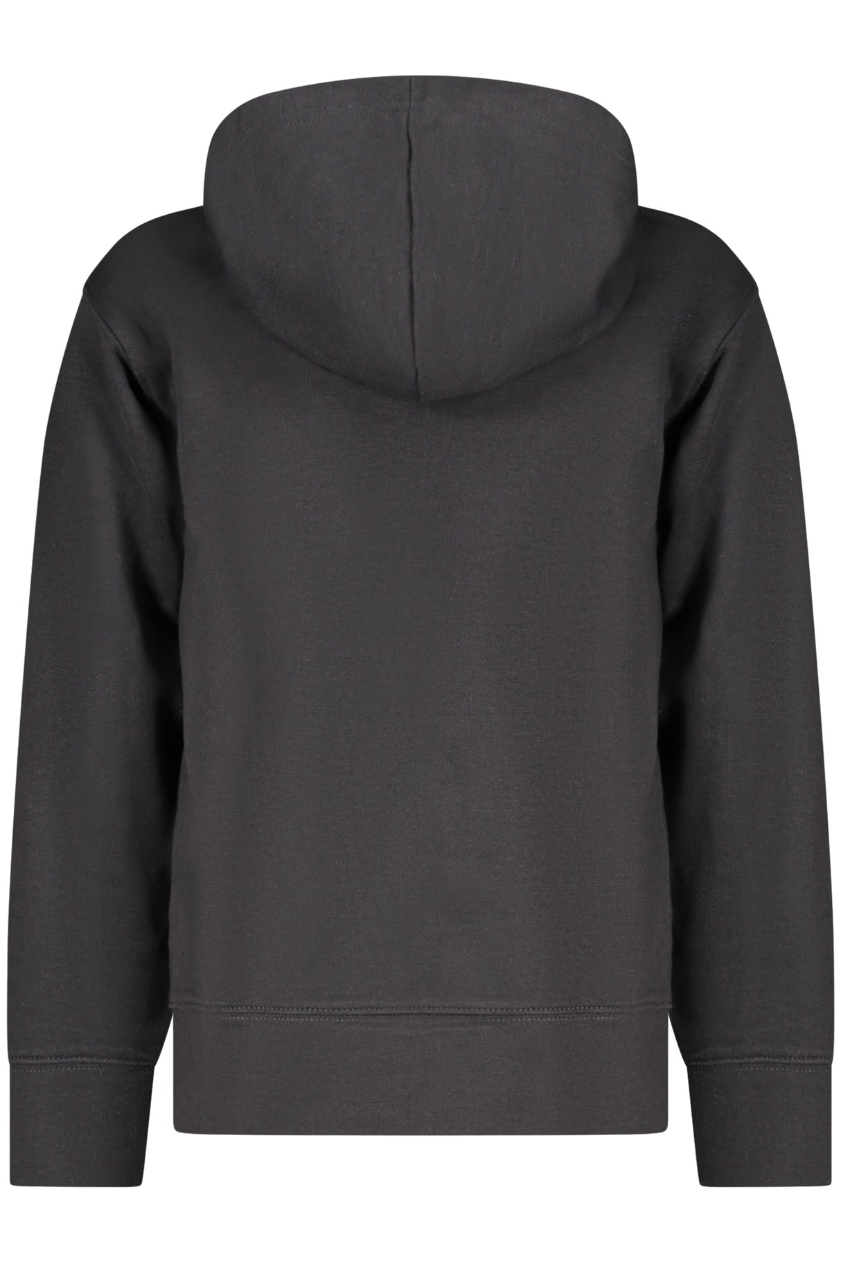 JORDAN KIDS' BLACK ZIP-UP SWEATSHIRT