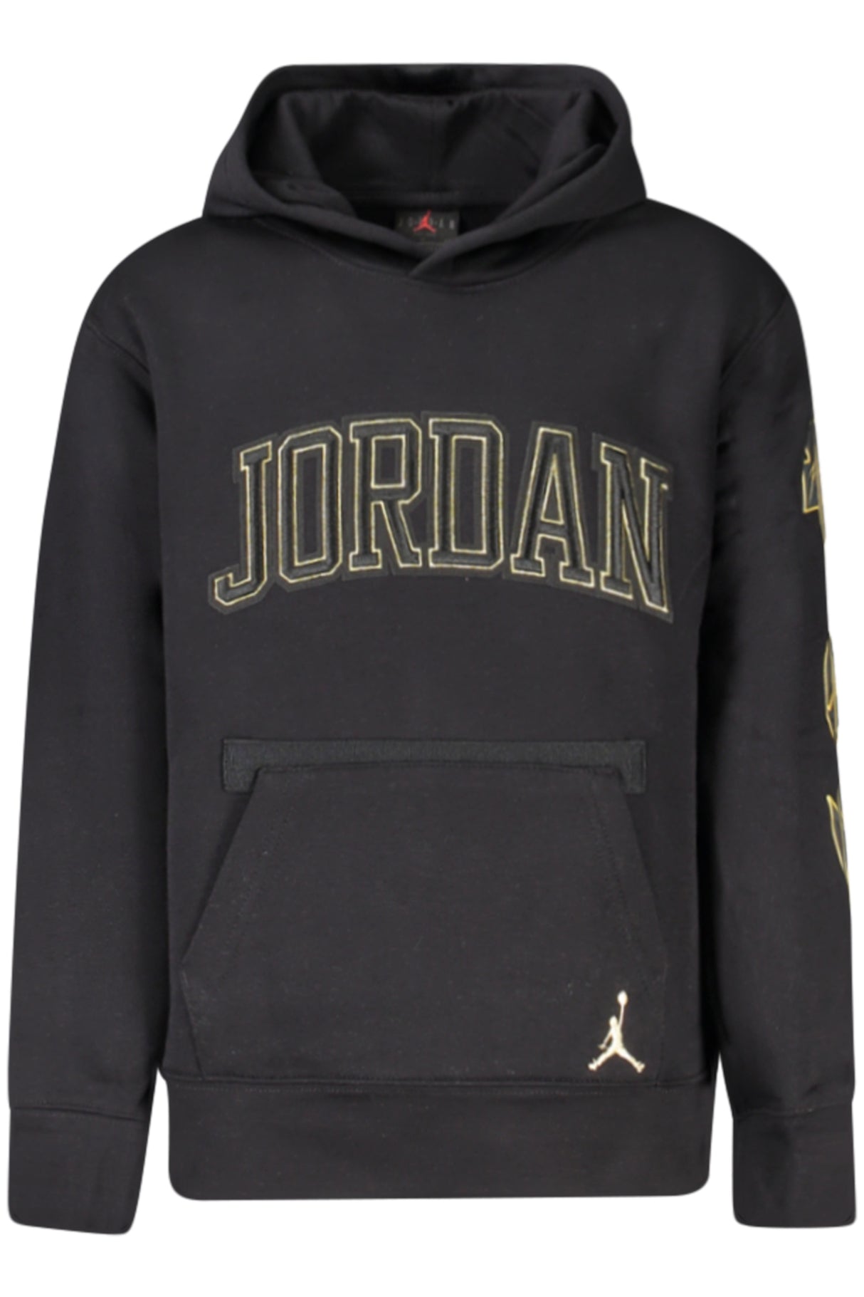 JORDAN MEN'S BLACK ZIP-UP SWEATSHIRT