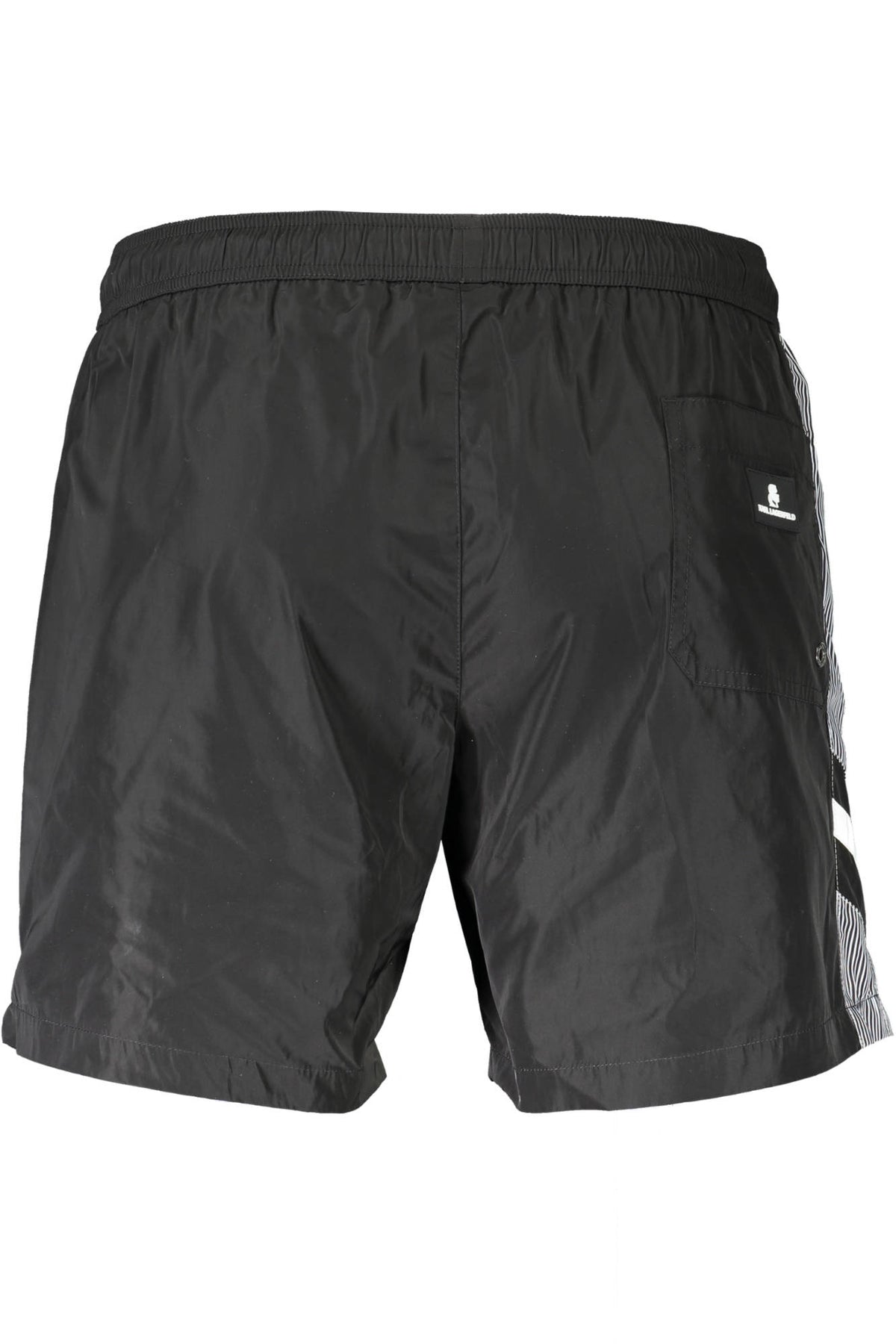 KARL LAGERFELD BEACHWEAR COSTUME PARTS UNDER MAN BLACK