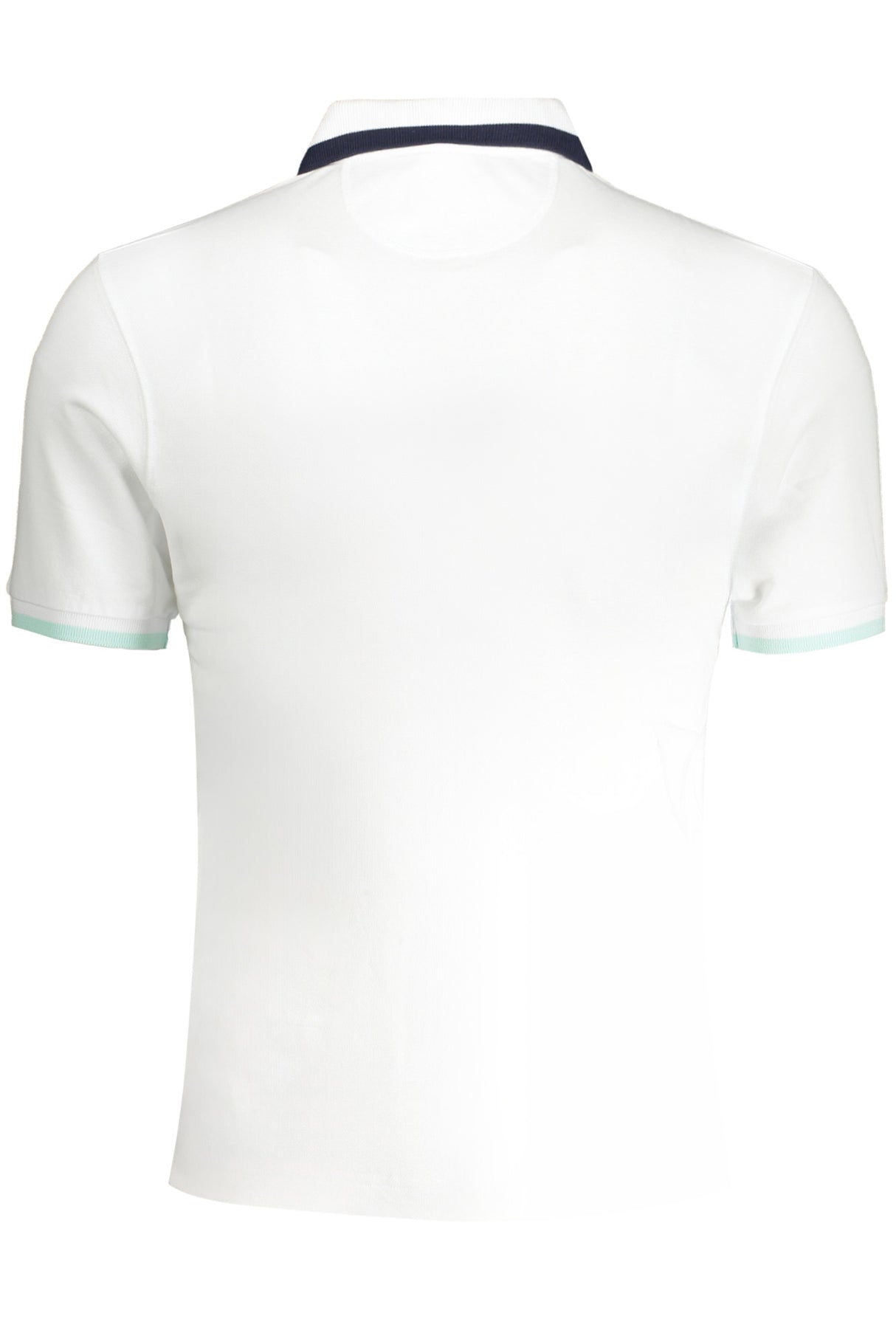 LA MARTINA MEN'S WHITE SHORT SLEEVED POLO SHIRT