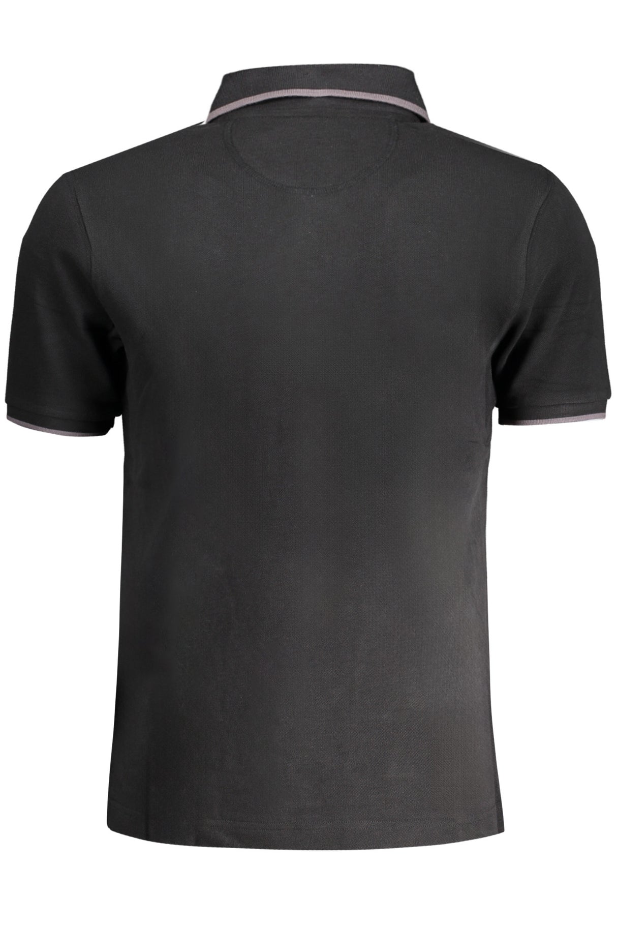 LA MARTINA MEN'S SHORT SLEEVE POLO BLACK