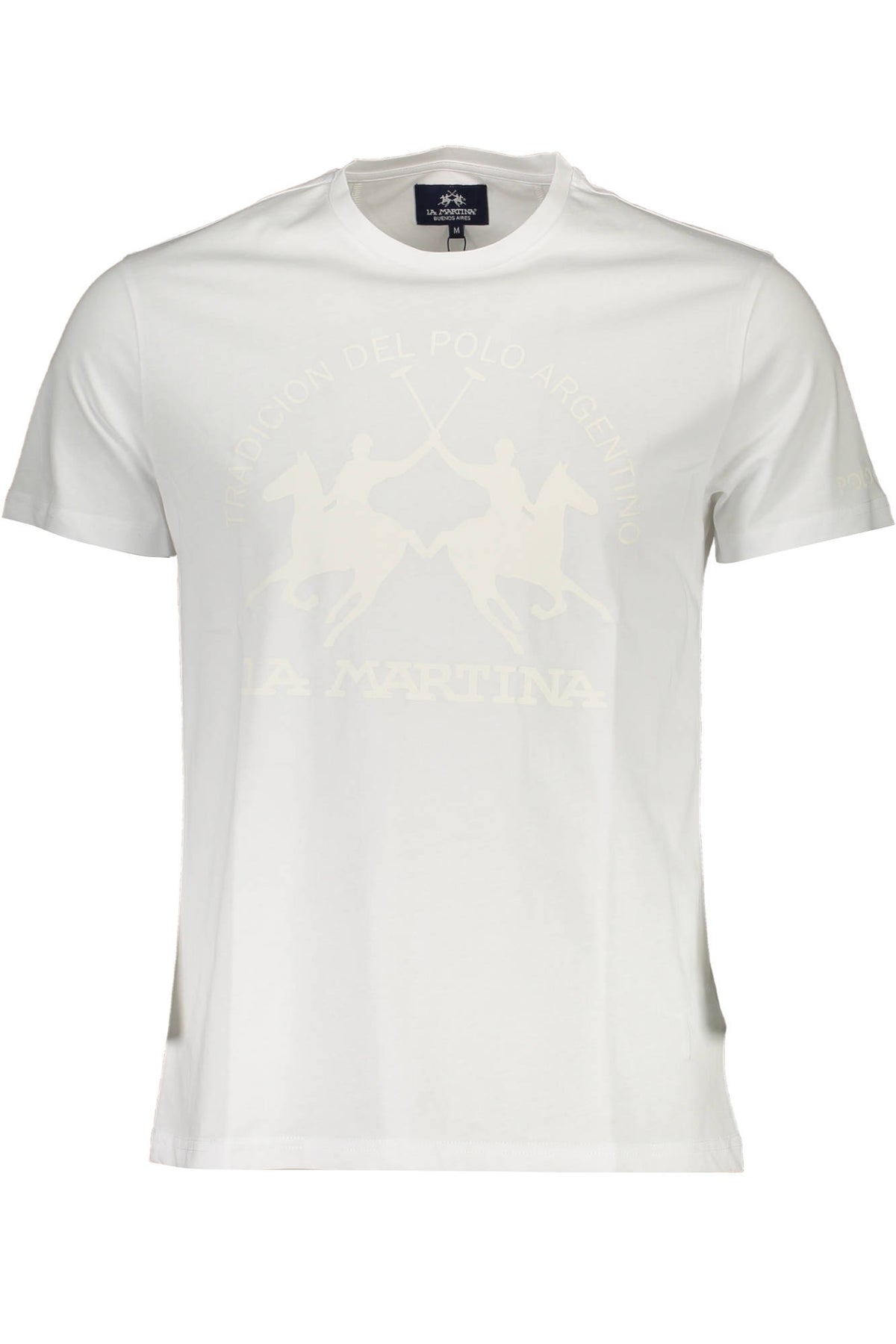 LA MARTINA MEN'S SHORT SLEEVE T-SHIRT WHITE