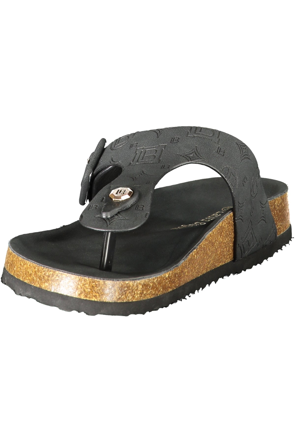 LAURA BIAGIOTTI WOMEN'S BLACK SLIPPER FOOTWEAR