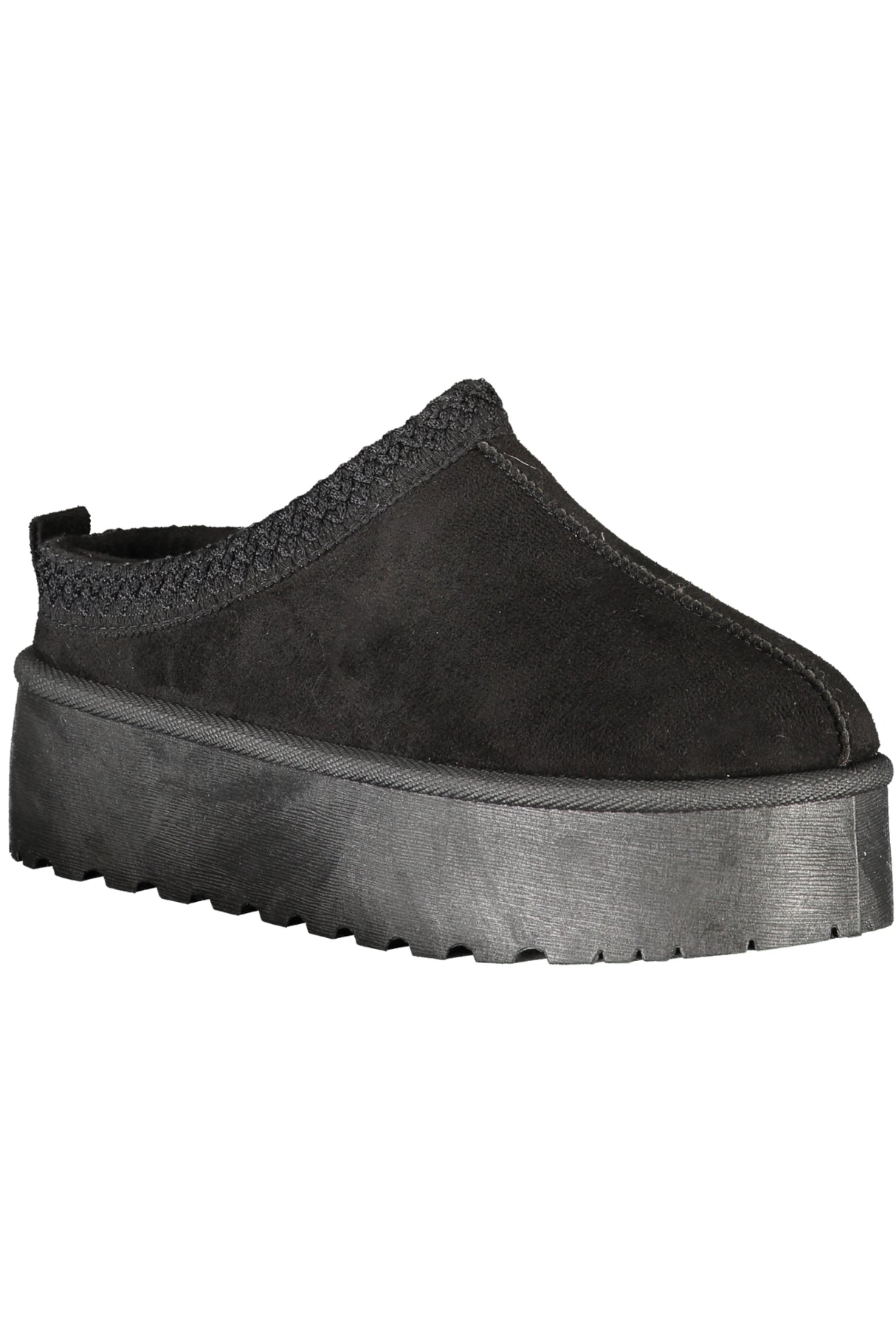 LAURA BIAGIOTTI WOMEN'S BLACK WINTER CLOG FOOTWEAR